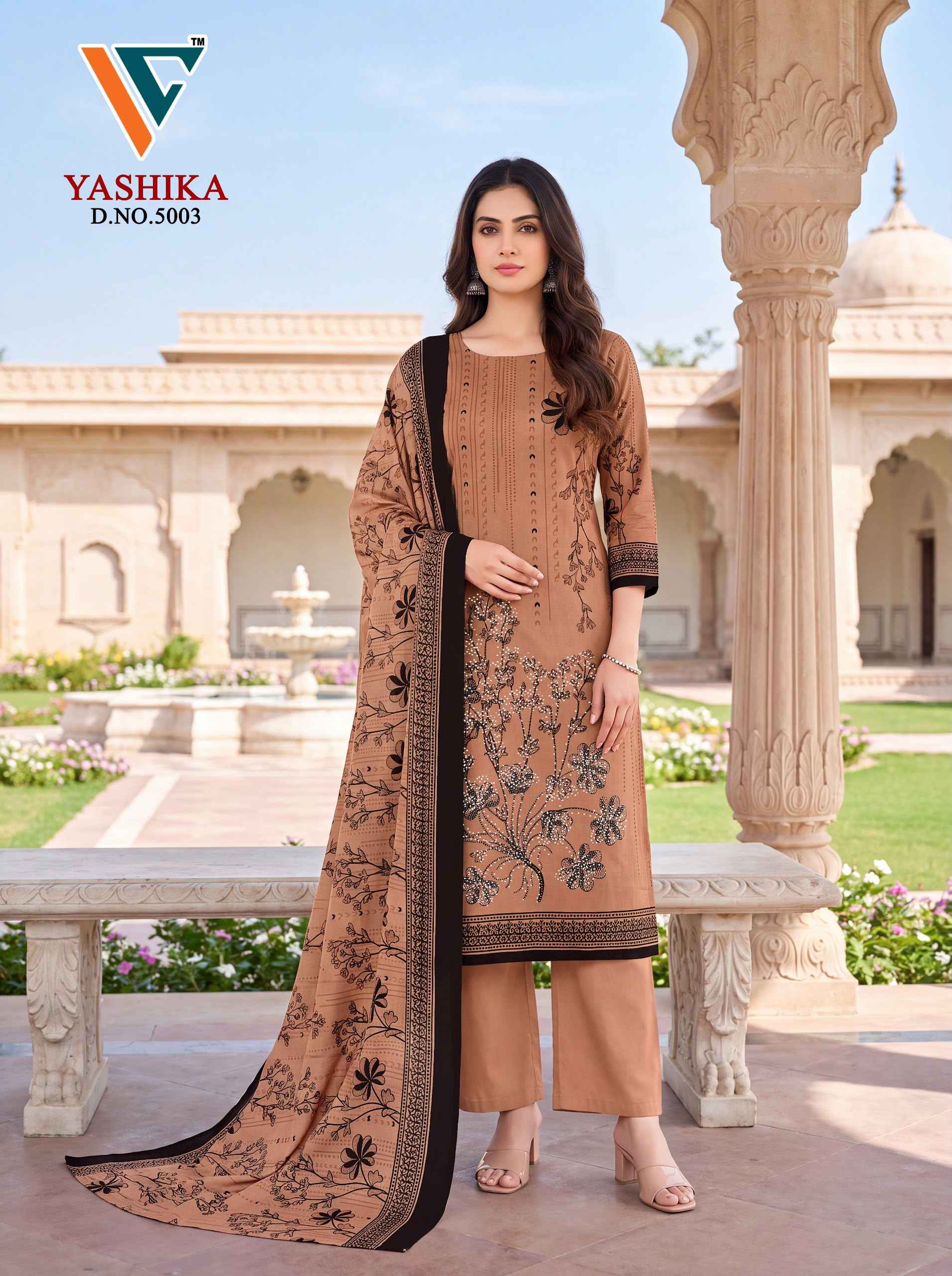 Vandana Creation Yashika Vol 5 Cotton Dress Material 8 pcs Catalogue