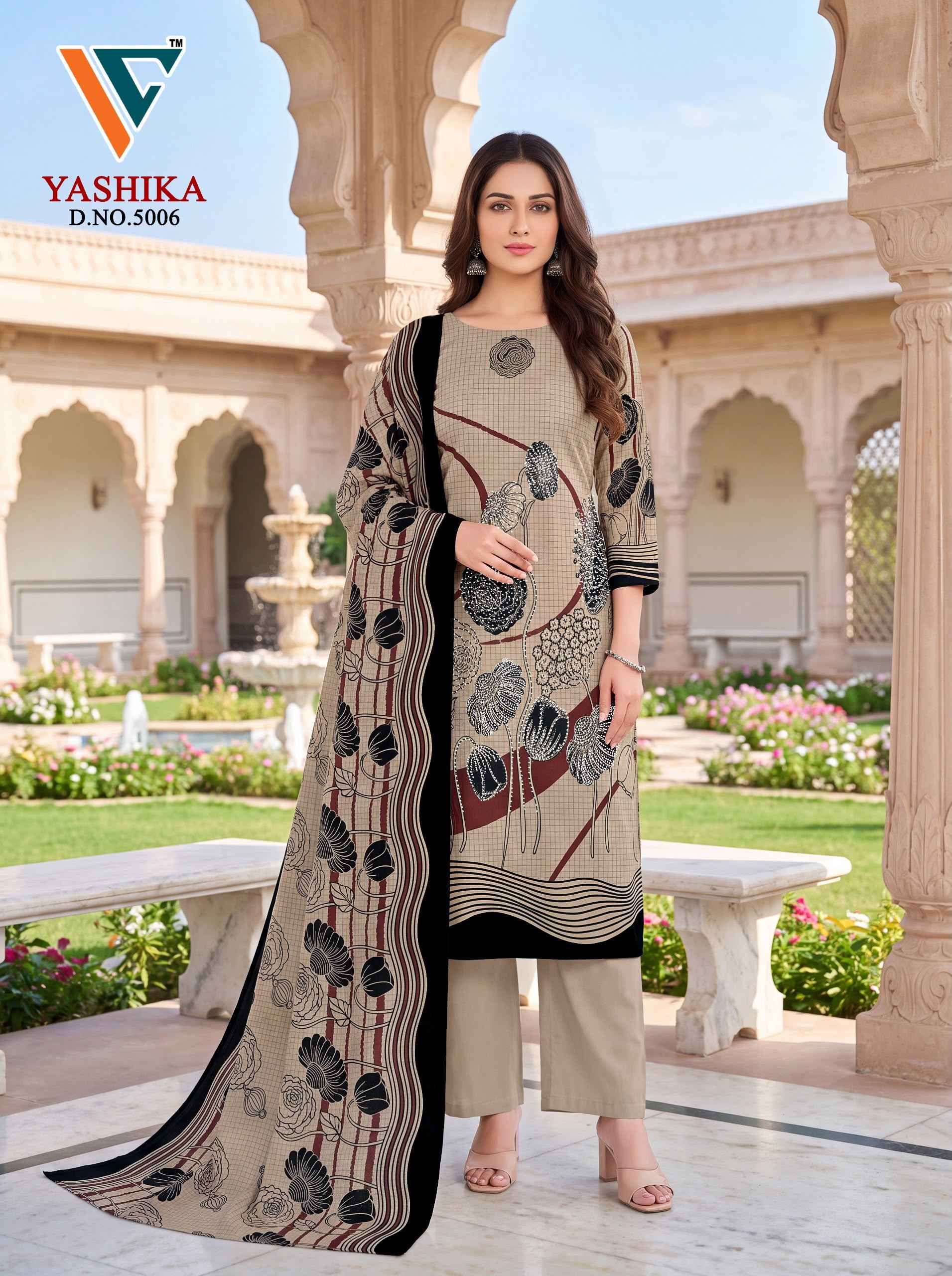 Vandana Creation Yashika Vol 5 Cotton Dress Material 8 pcs Catalogue
