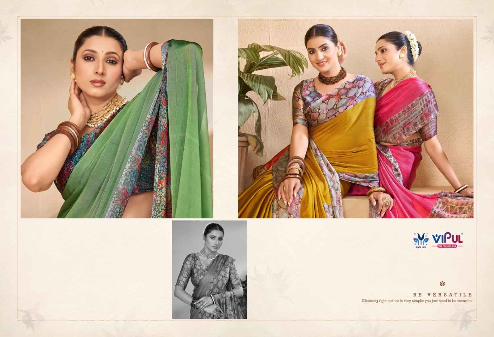 Vipul Juliet Chiffon Vol 29 Chiffon Saree 12 pcs Catalogue