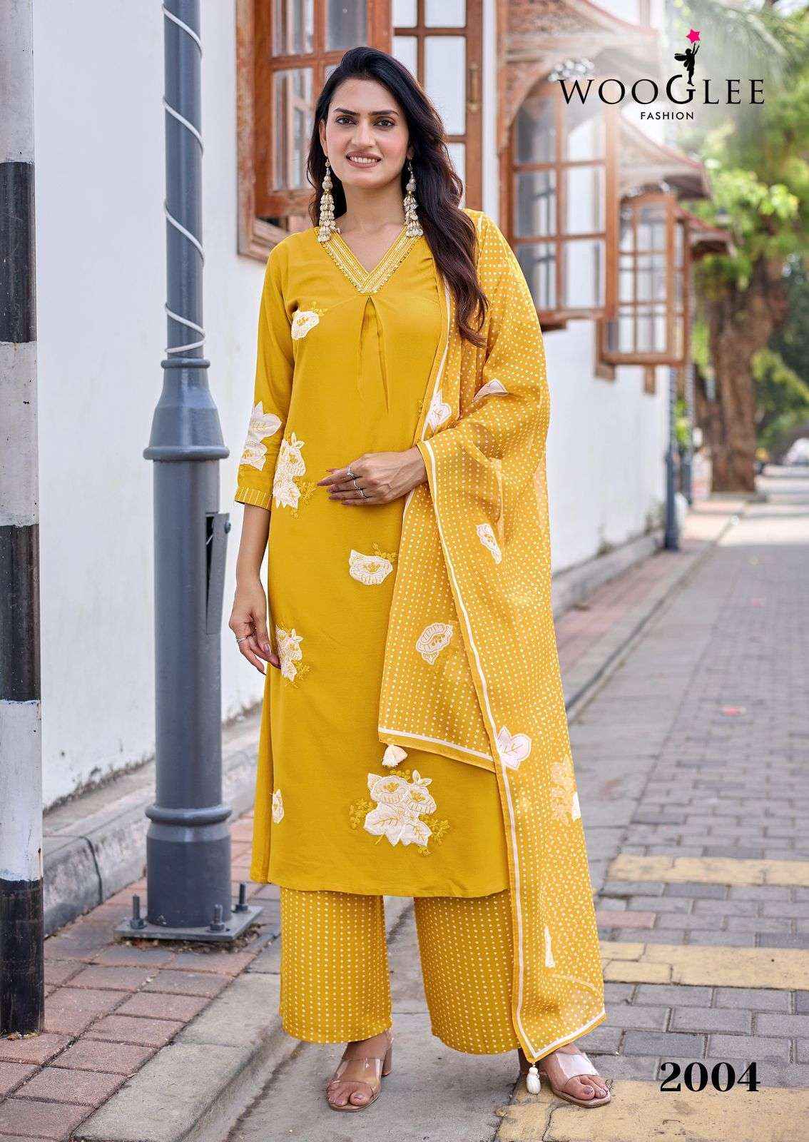 Wooglee Vasudha Rayon Kurti Combo 6 pcs Catalogue