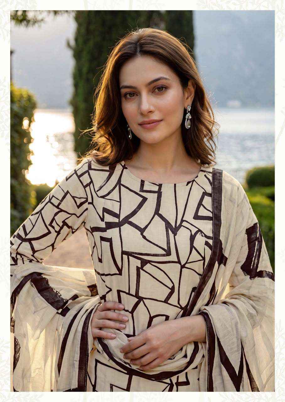 Alok Anuraga Viscose Maslin Dress Material 4 pcs Catalogue