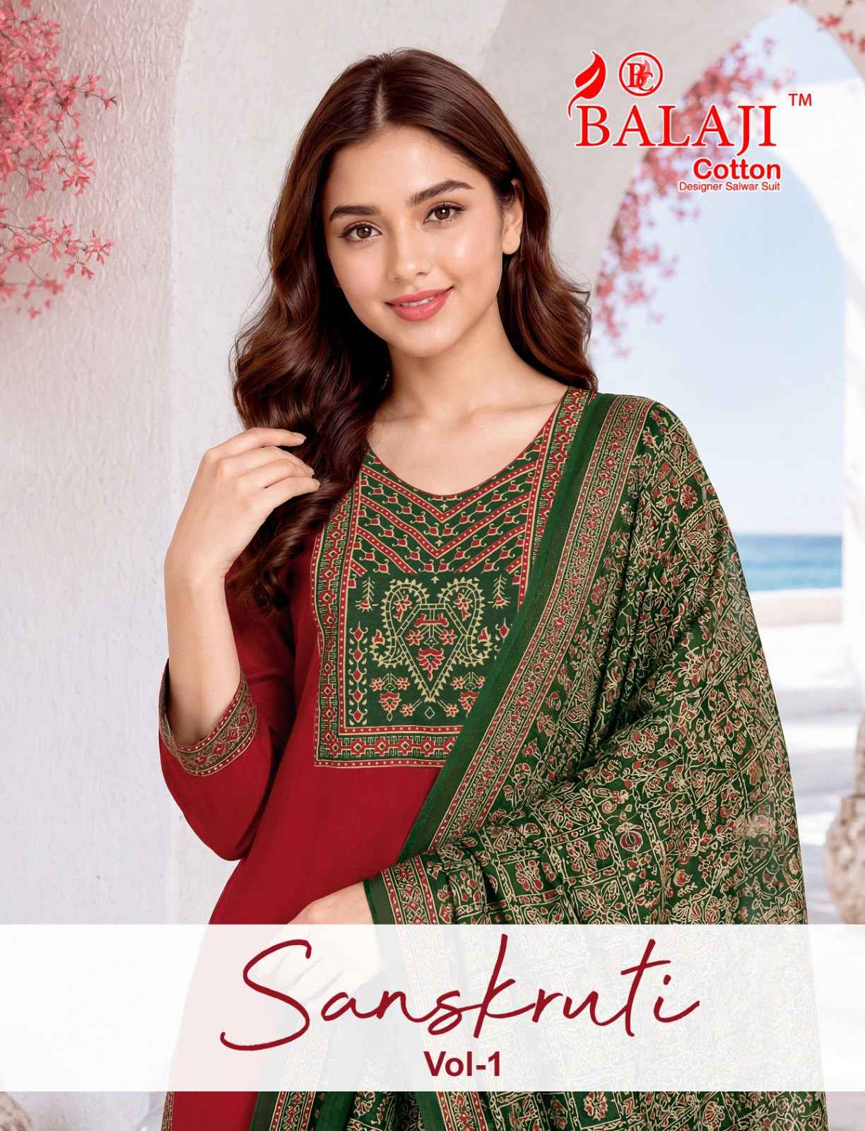 Balaji Sanskruti Vol 1 Readymade Cotton Dress 10 pcs Catalogue