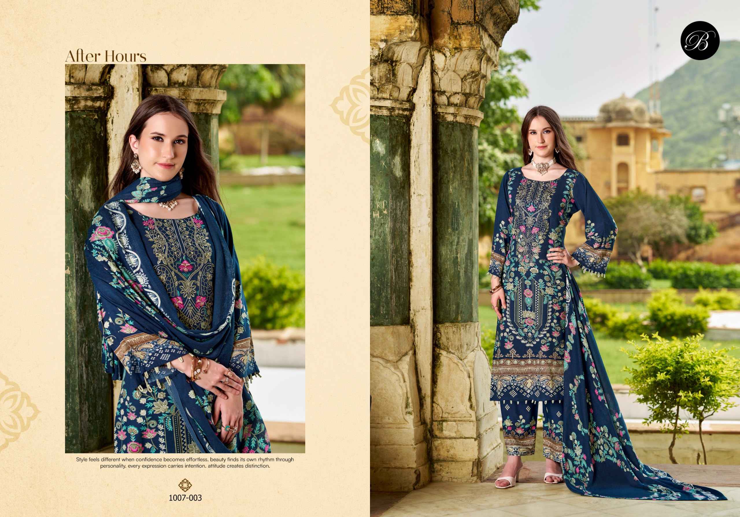 Belliza Dilkhush Vol 6 Viscose Rayon Dress Material 8 pcs Catalogue