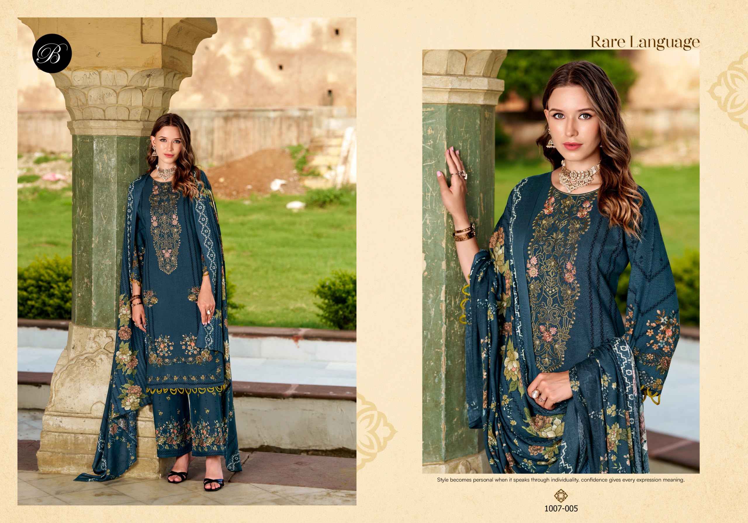 Belliza Dilkhush Vol 6 Viscose Rayon Dress Material 8 pcs Catalogue