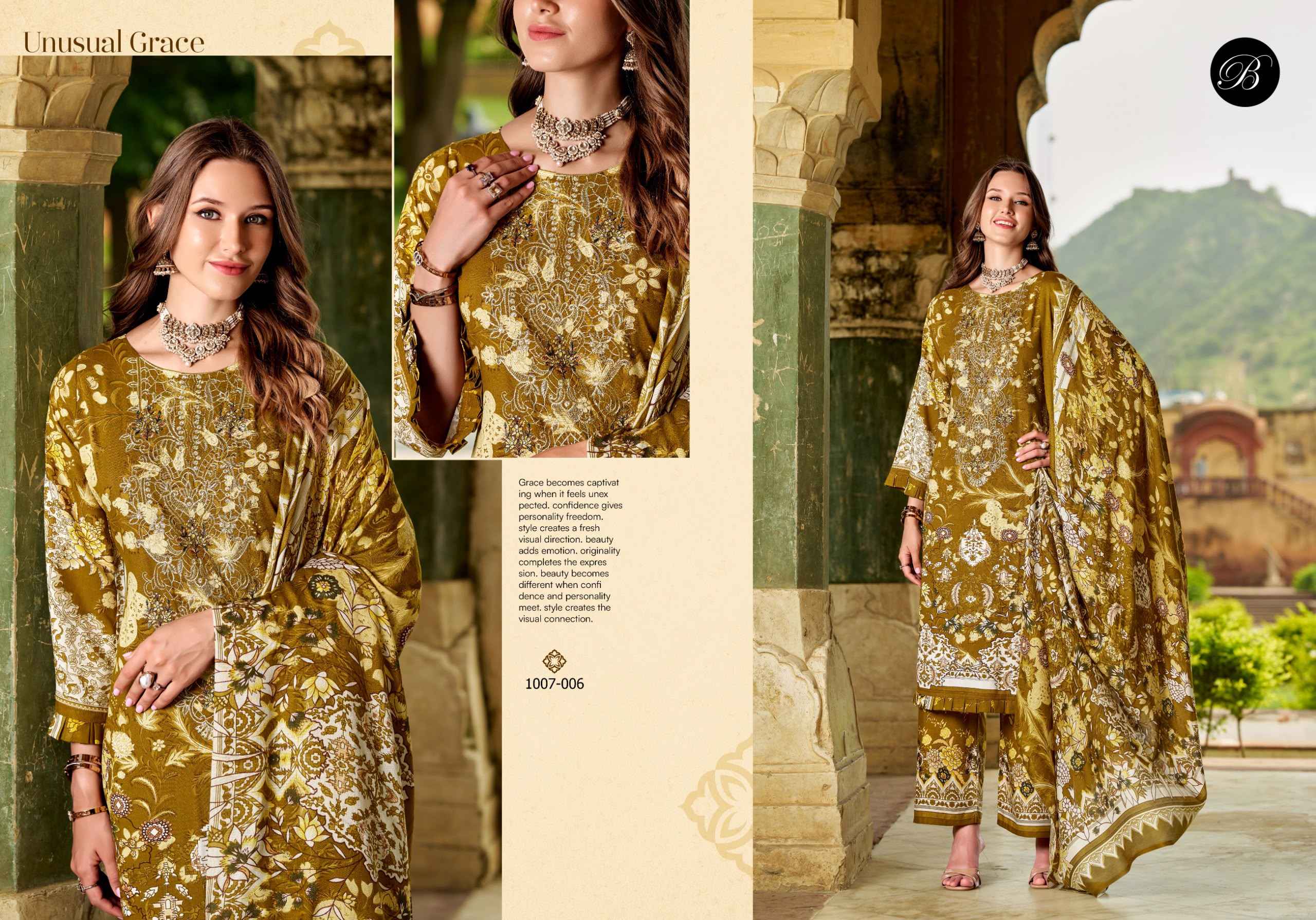 Belliza Dilkhush Vol 6 Viscose Rayon Dress Material 8 pcs Catalogue