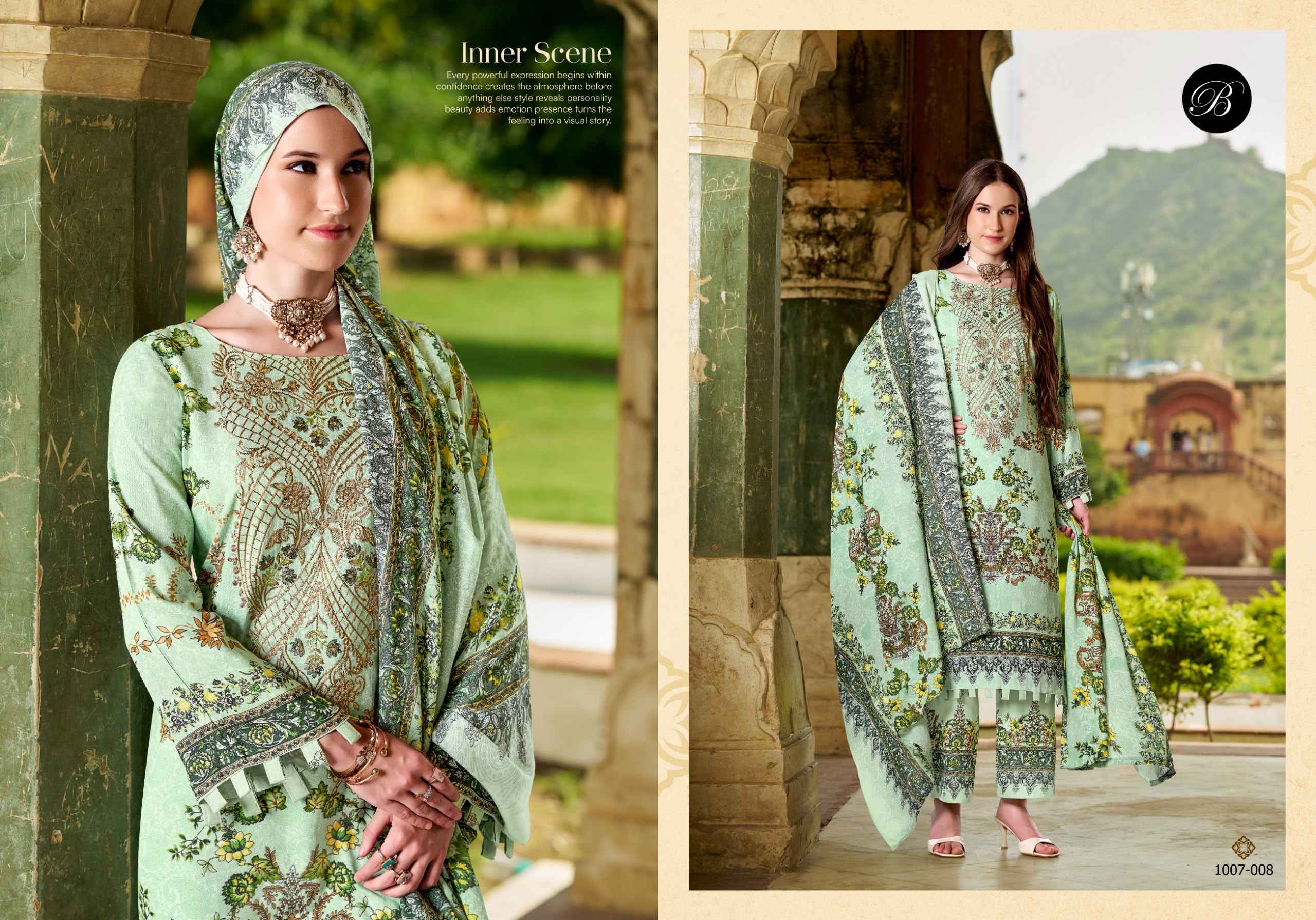Belliza Dilkhush Vol 6 Viscose Rayon Dress Material 8 pcs Catalogue