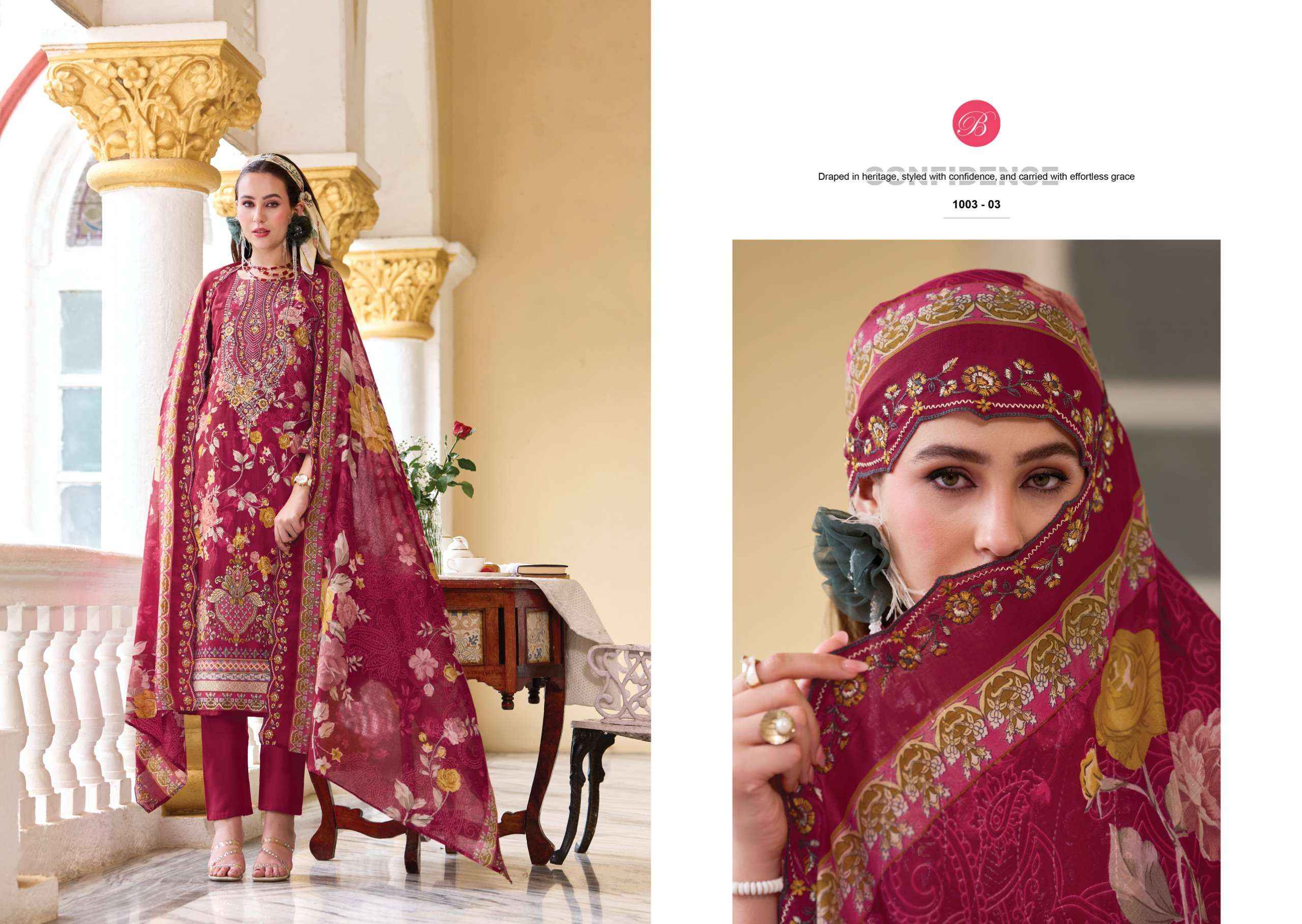 Belliza Guzarish Vol 25 Cotton Dress Material 8 pcs Catalogue