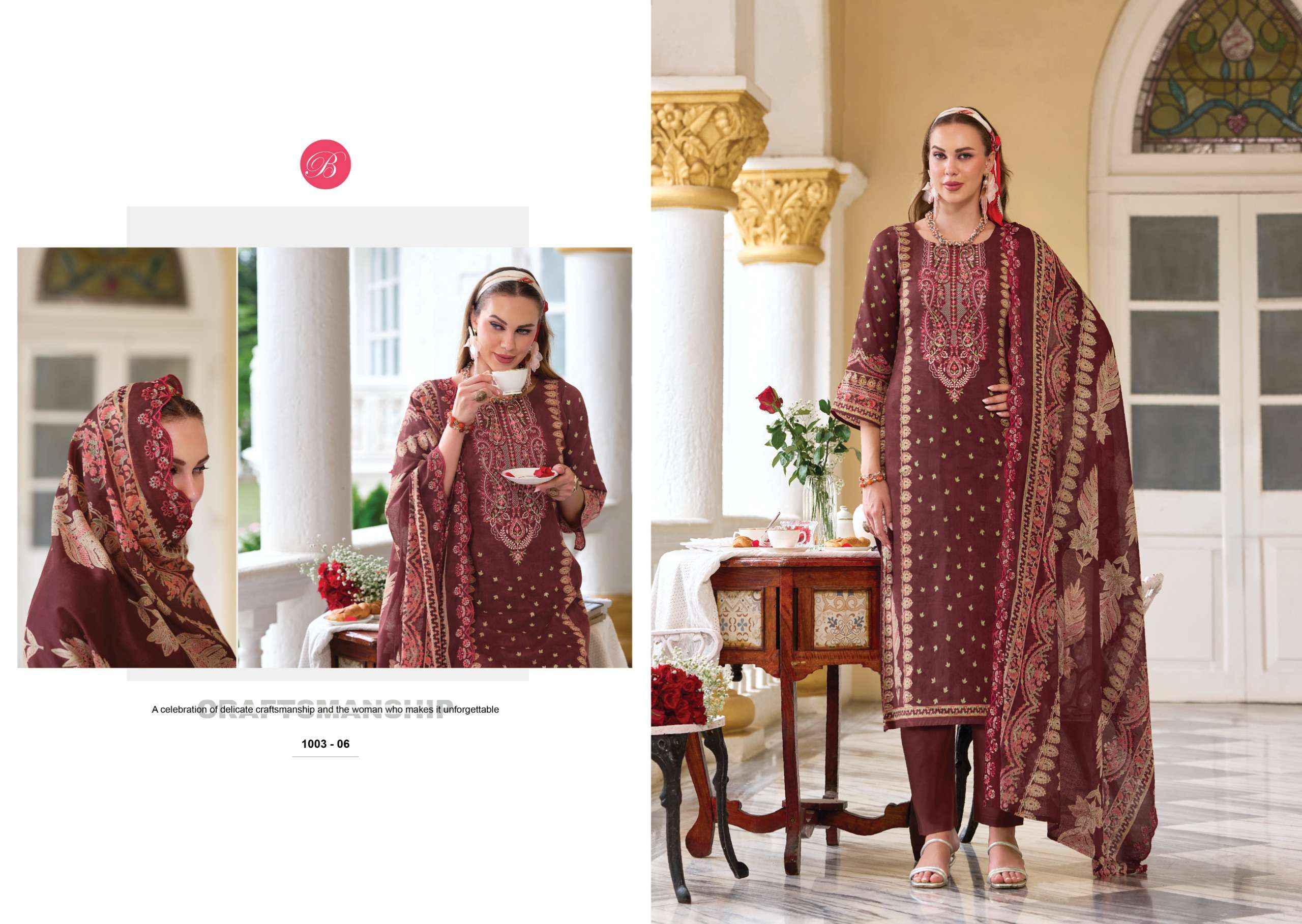 Belliza Guzarish Vol 25 Cotton Dress Material 8 pcs Catalogue