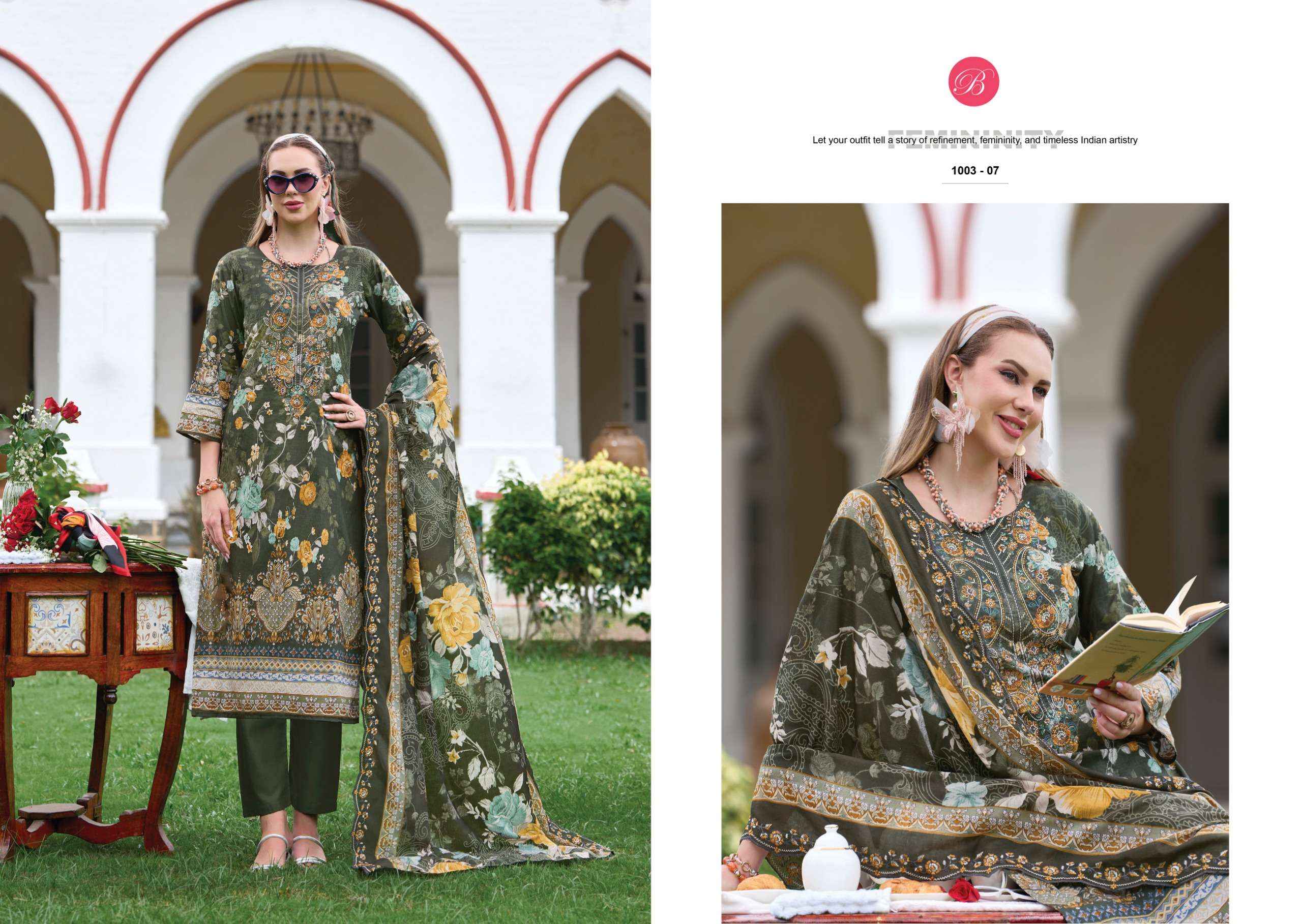 Belliza Guzarish Vol 25 Cotton Dress Material 8 pcs Catalogue