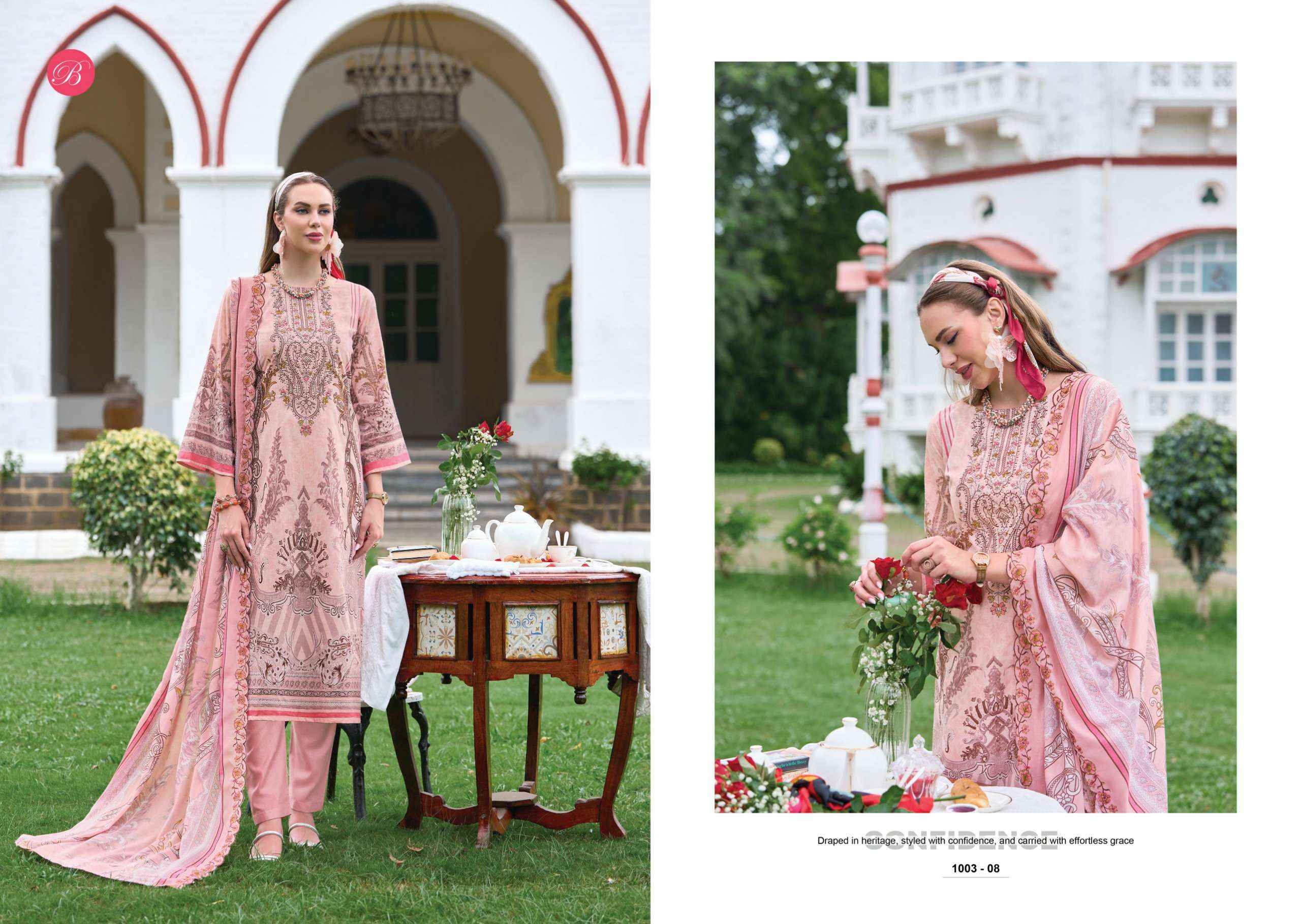 Belliza Guzarish Vol 25 Cotton Dress Material 8 pcs Catalogue