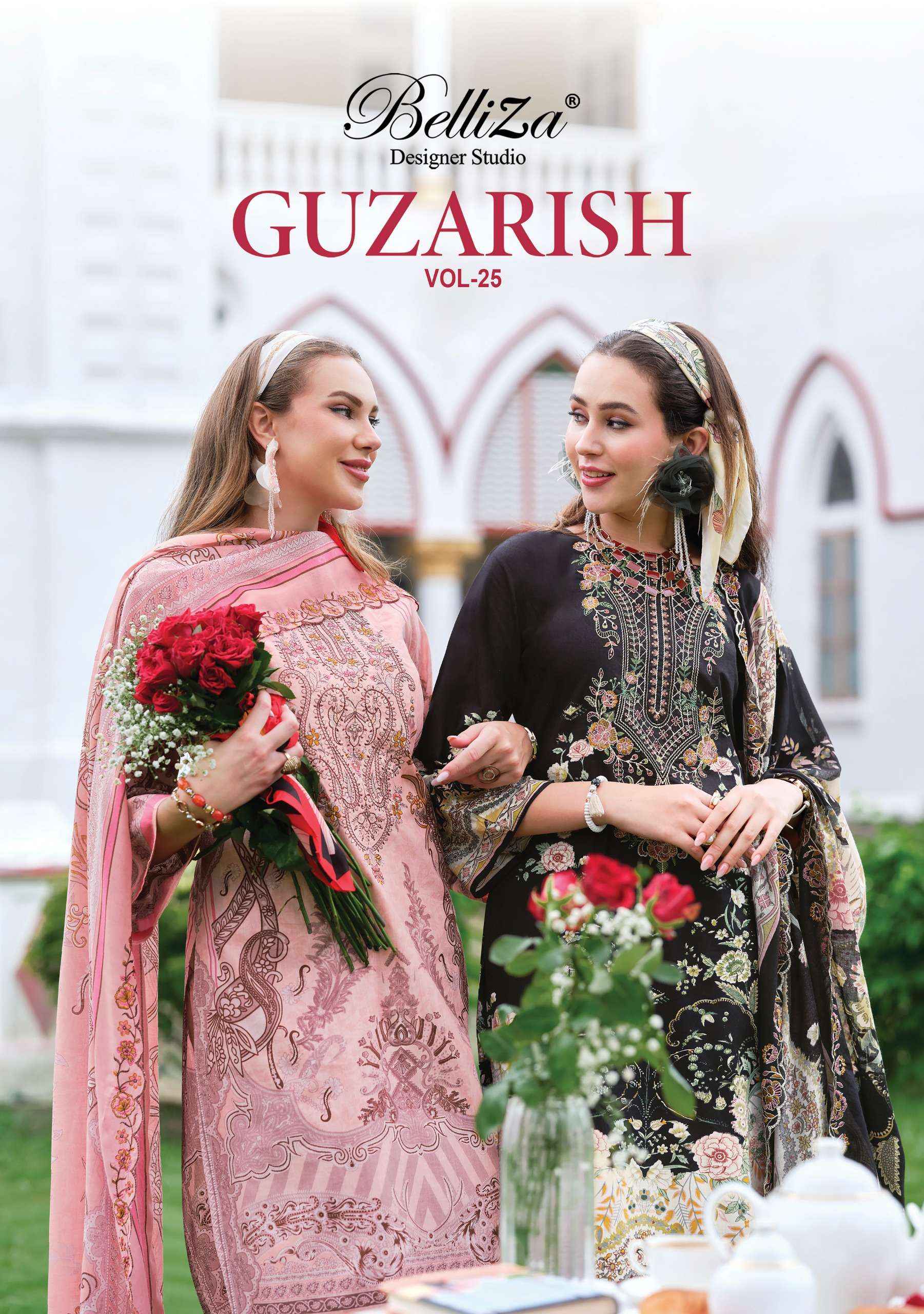 Belliza Guzarish Vol 25 Cotton Dress Material 8 pcs Catalogue