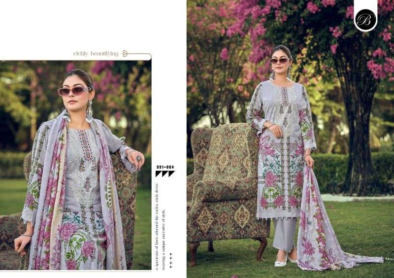 Belliza Naira Vol 150 Cotton Dress Material 8 pcs Cataloge