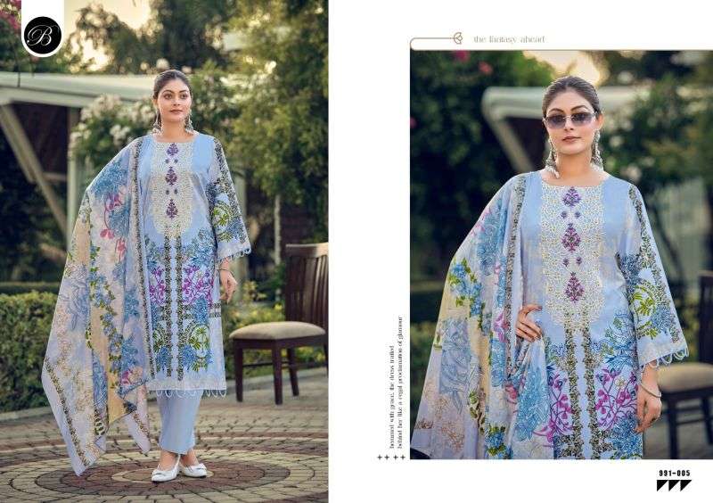 Belliza Naira Vol 150 Cotton Dress Material 8 pcs Cataloge