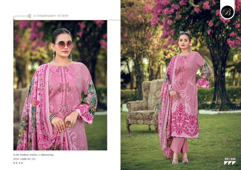 Belliza Naira Vol 150 Cotton Dress Material 8 pcs Cataloge