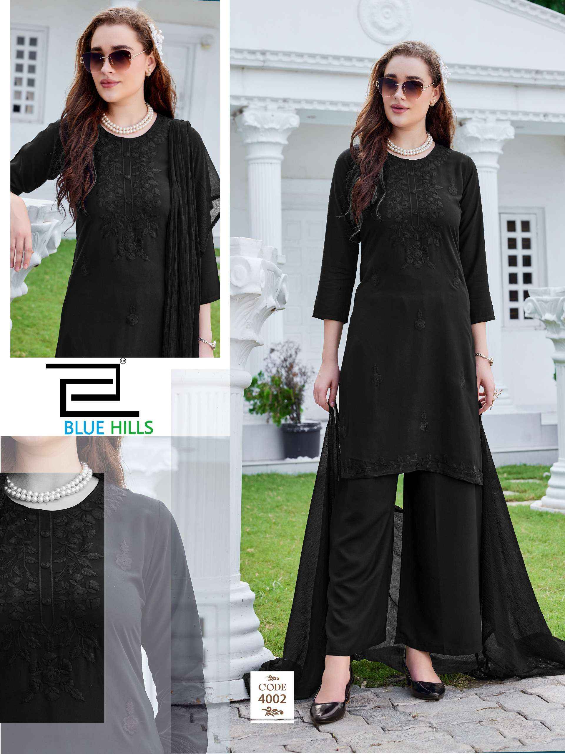 Blue Hills Haania Rayon Kurti Combo 4 pcs Catalogue