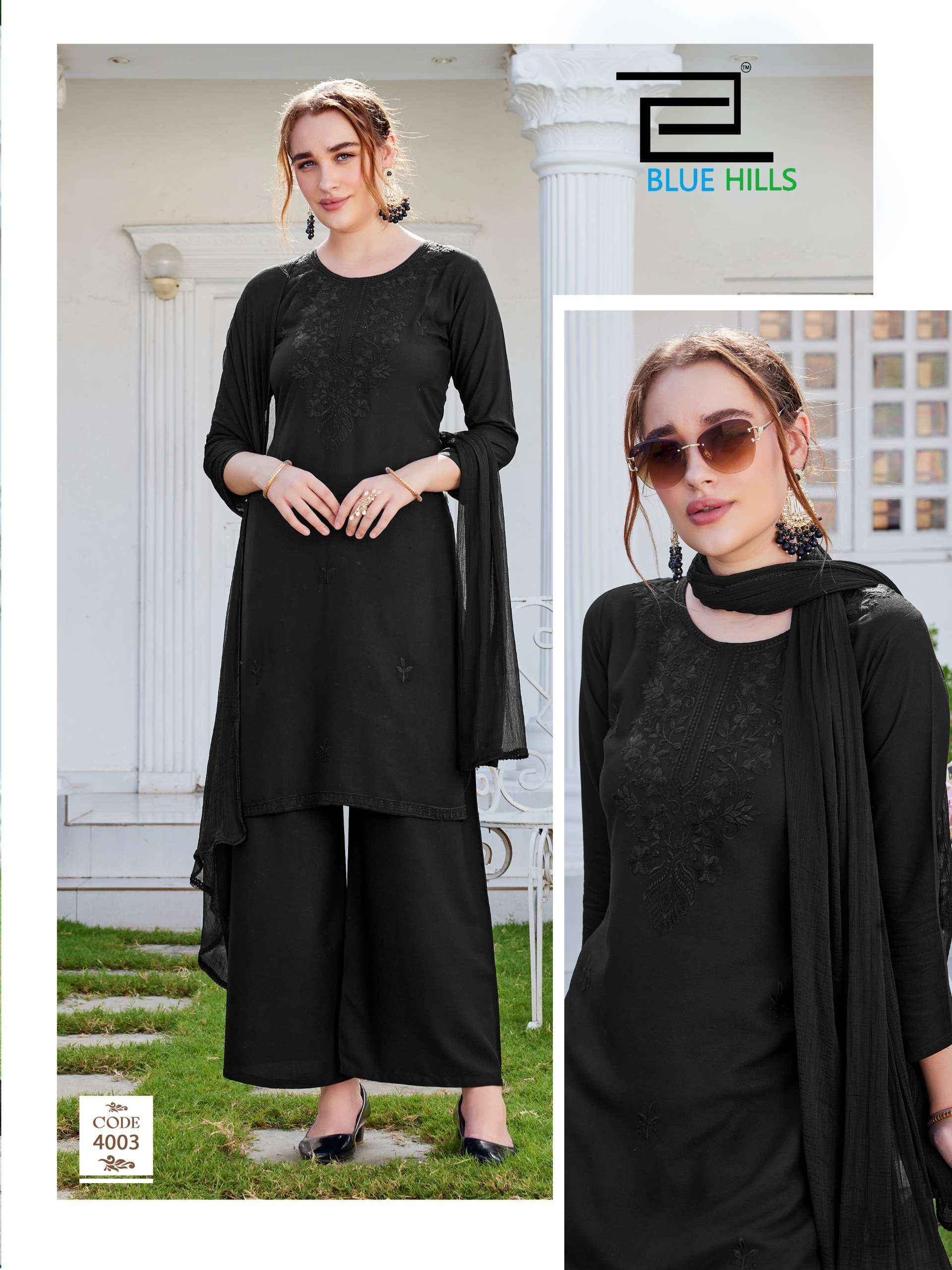 Blue Hills Haania Rayon Kurti Combo 4 pcs Catalogue