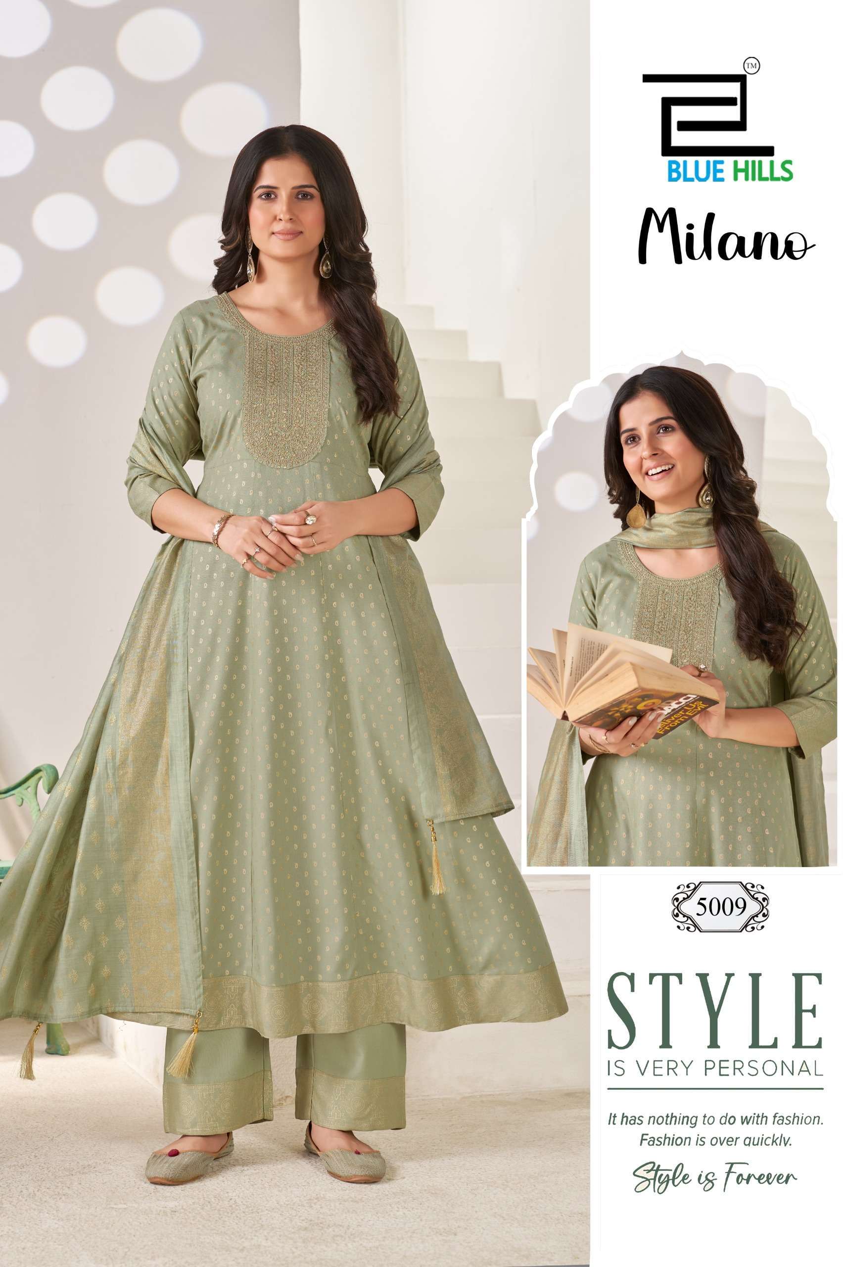 Blue Hills Milano Rayon Kurti Combo 6 pcs Catalogue