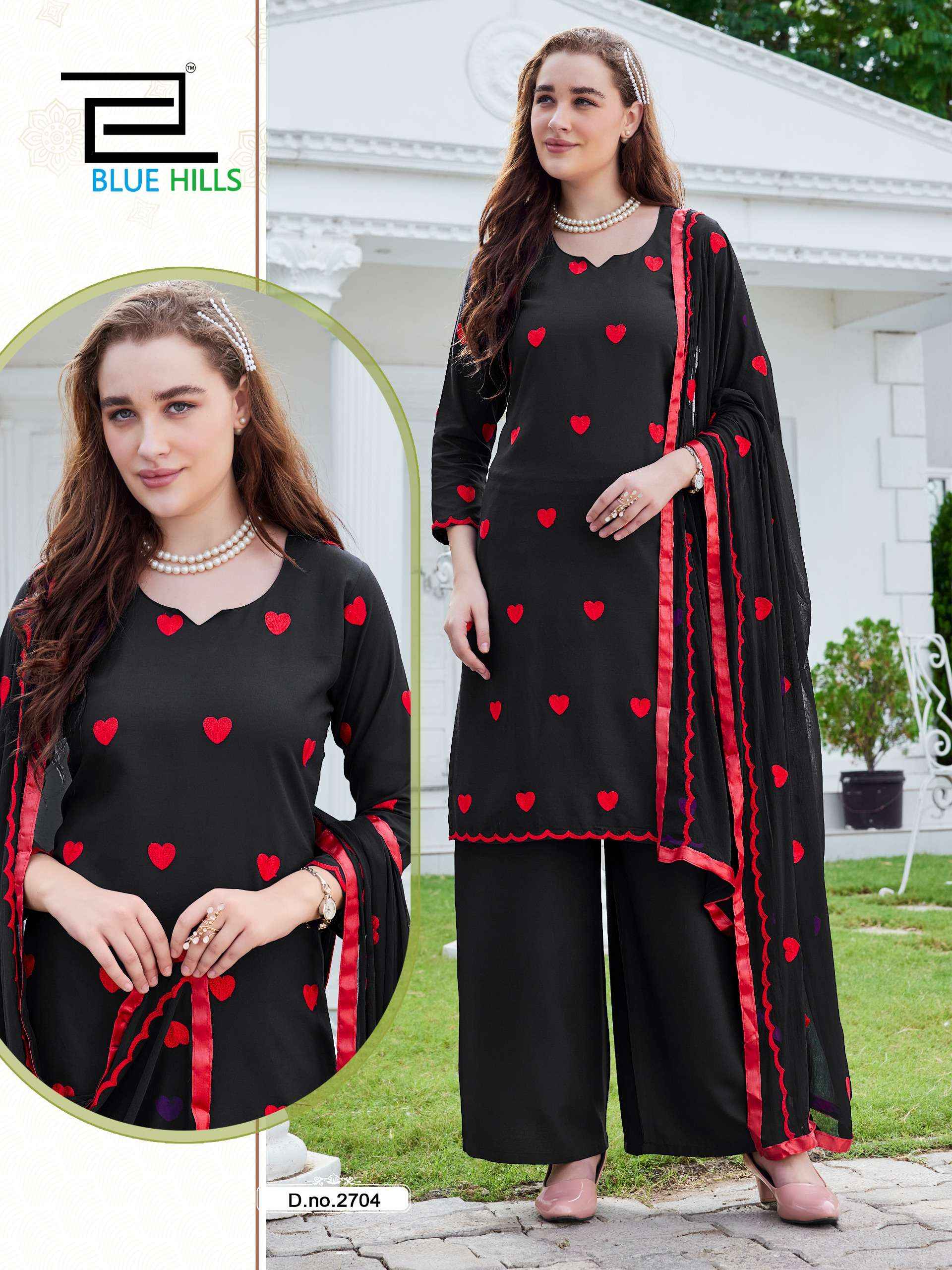 Blue Hills Zeenat Rayon Kurti Combo 4 pcs Catalogue