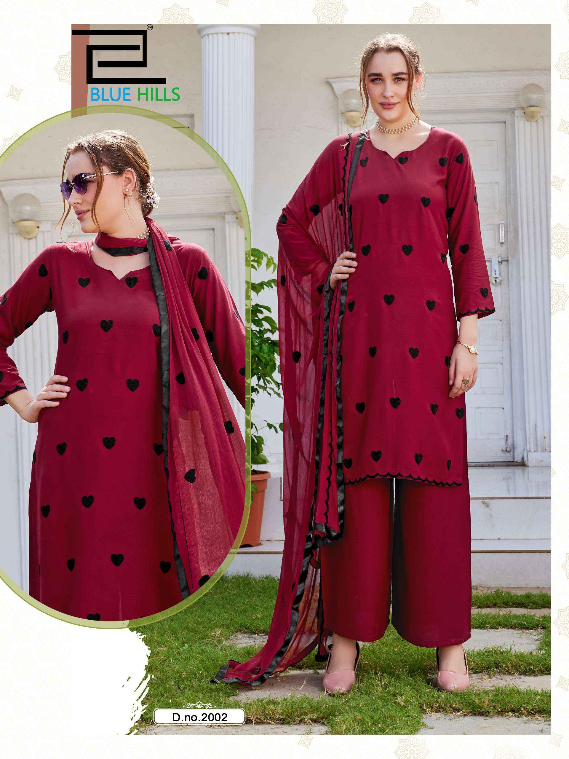 Blue Hills Zeenat Rayon Kurti Combo 4 pcs Catalogue
