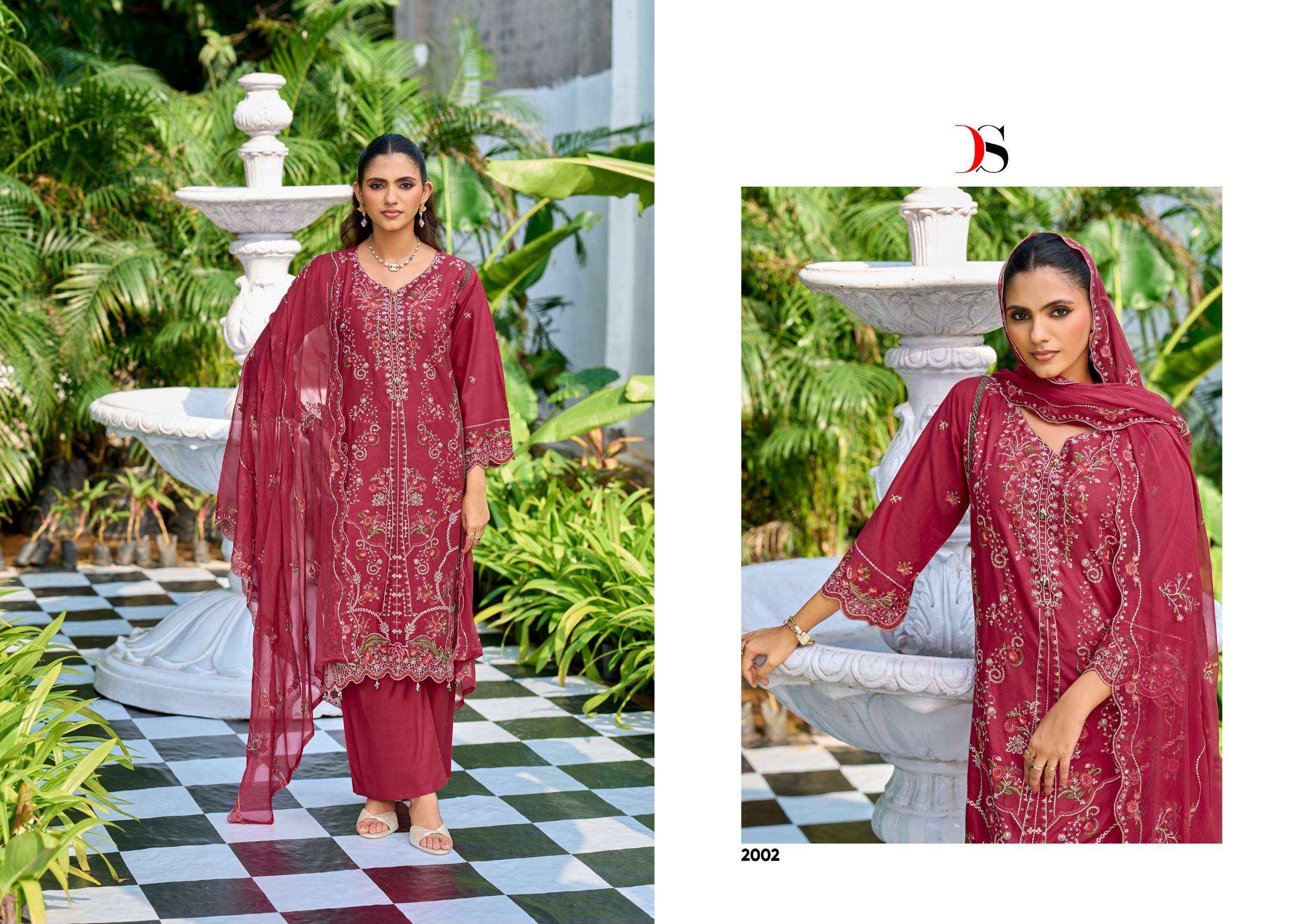 Deepsy Elaf Exclusive Vol 2 Lawn Cotton Dress Material 6 pcs Catalogue