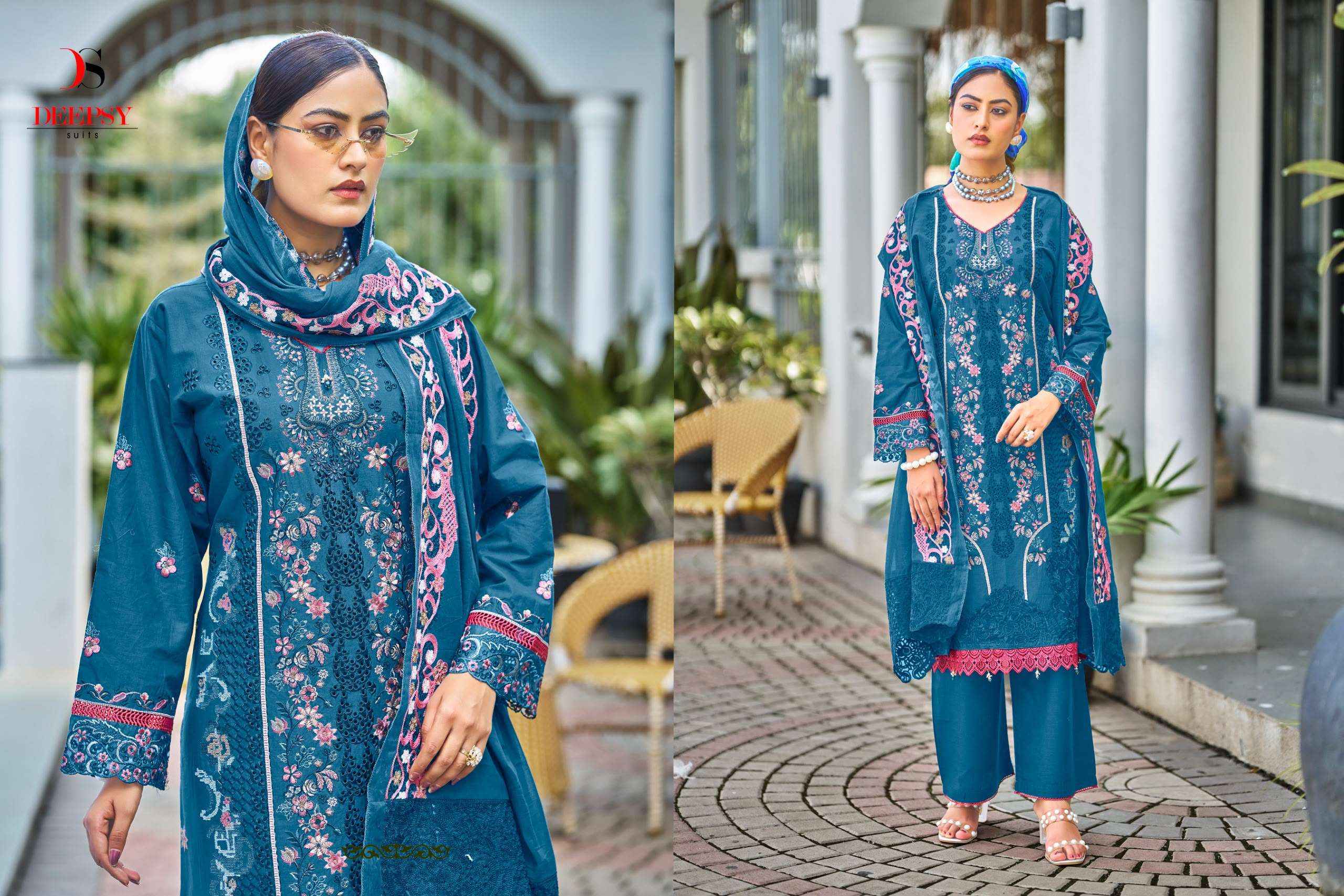 Deepsy Elaf Premium Vol 11 Cotton Dress Material 6 pcs Catalogue