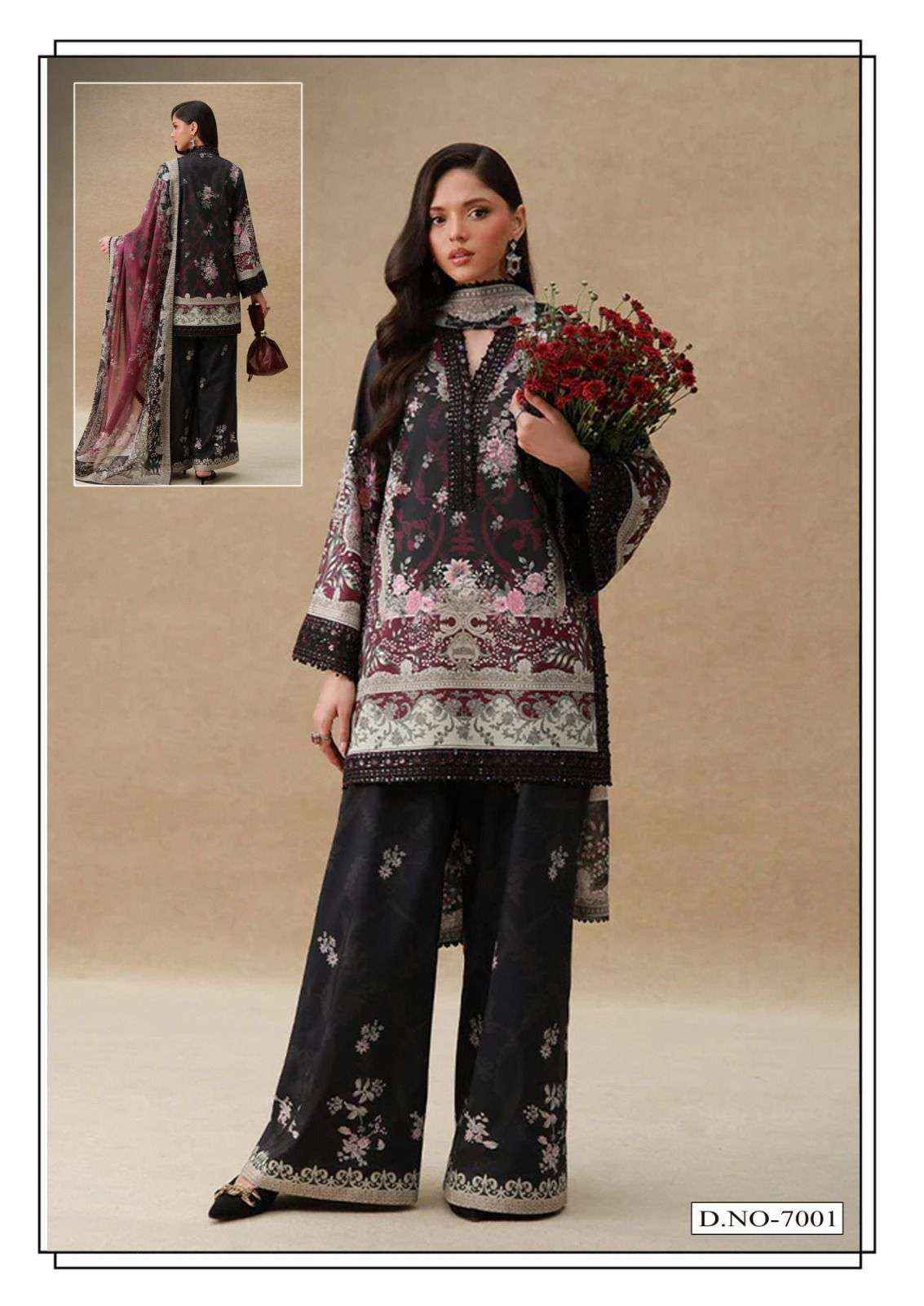 Farida Fab Ramsha Nx Readymade Lawn Cotton Dress 6 pcs Catalogue