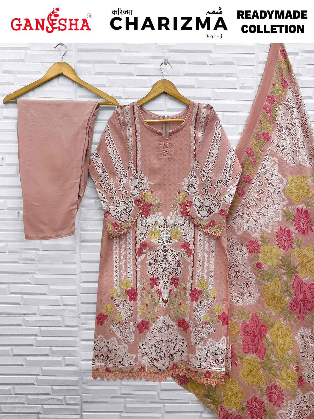 Ganesha Charizma Vol 3 Readymade Cotton Dress 8 pcs Catalogue