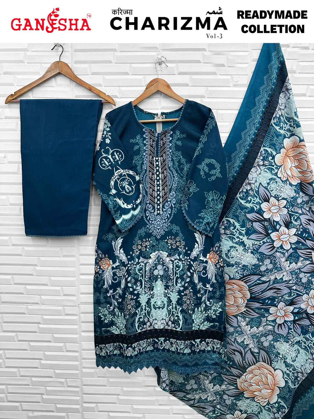 Ganesha Charizma Vol 3 Readymade Cotton Dress 8 pcs Catalogue