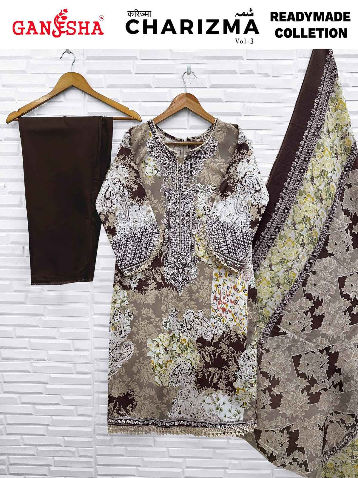 Ganesha Charizma Vol 3 Readymade Cotton Dress 8 pcs Catalogue