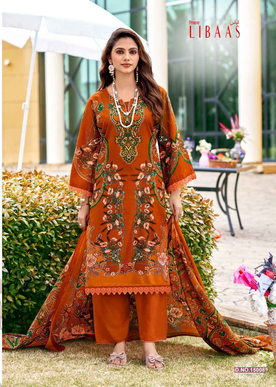 Ganesha Libaas Vol 15 Lawn Cotton Dress 8 pcs Catalogue