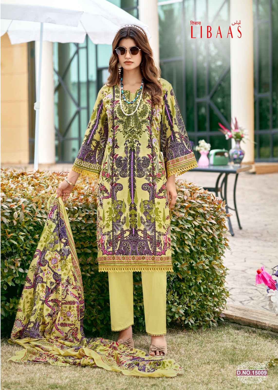 Ganesha Libaas Vol 15 Lawn Cotton Dress 8 pcs Catalogue