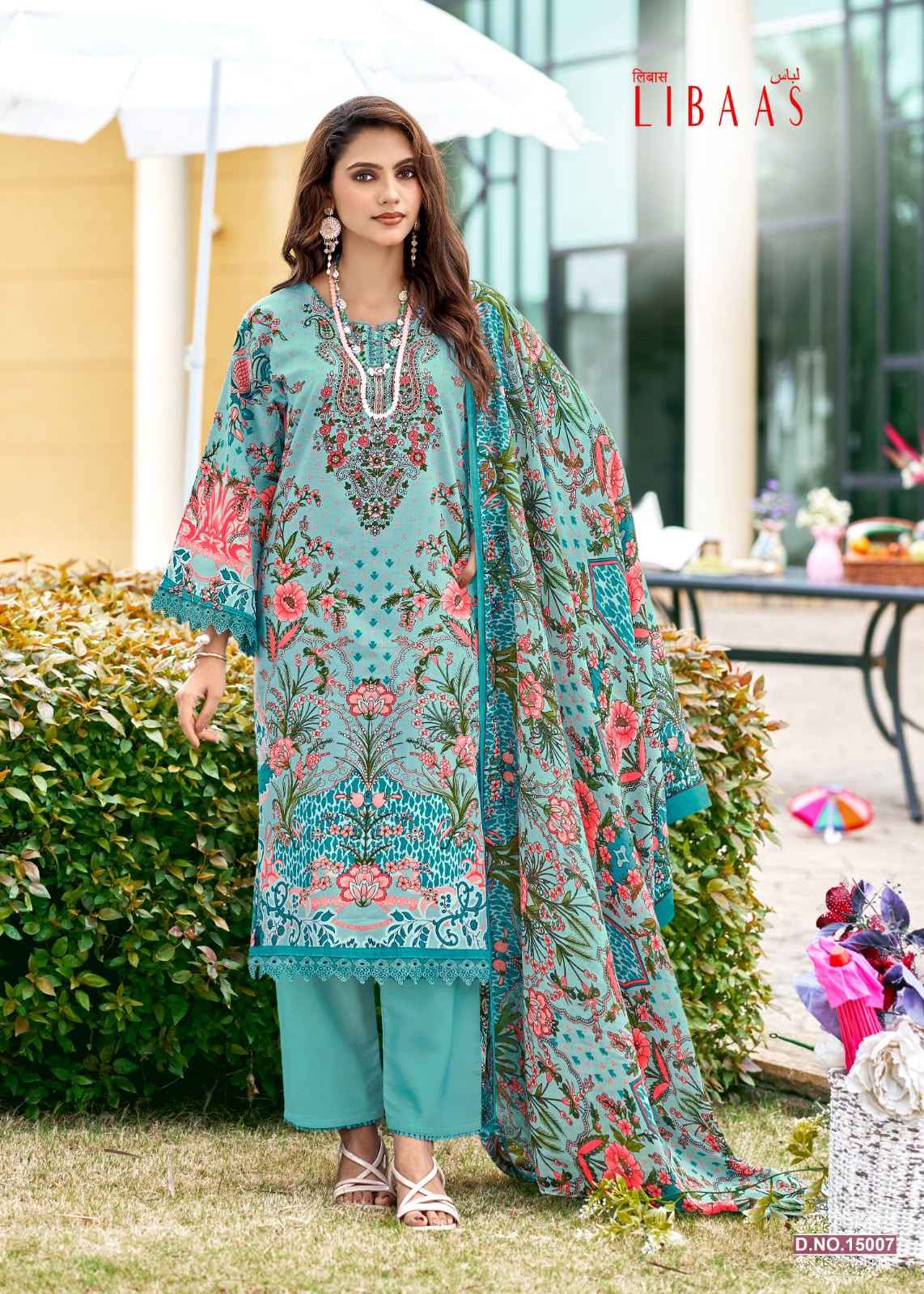 Ganesha Libaas Vol 15 Lawn Cotton Dress 8 pcs Catalogue