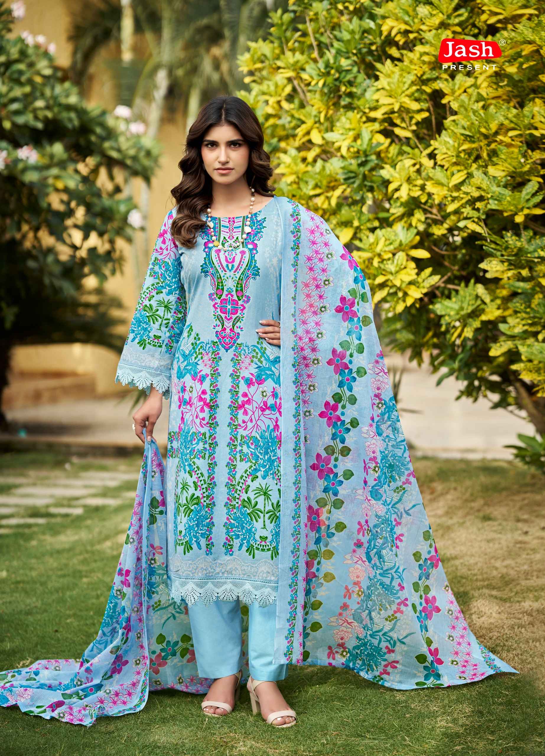 Jash Bellisha Vol 17 Cotton Dress Material 10 pcs Catalogue