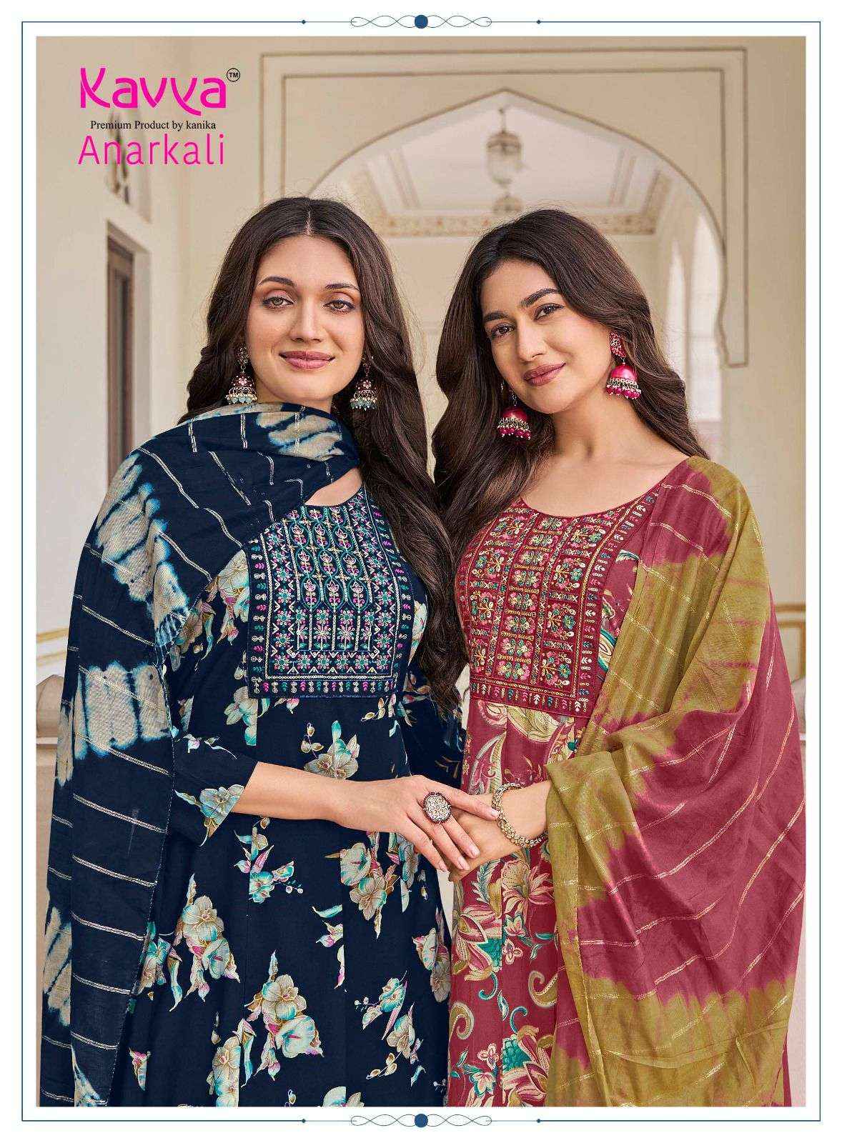Kavya Anarkali Vol 6 Rayon Kurti Combo 10 pcs Catalogue
