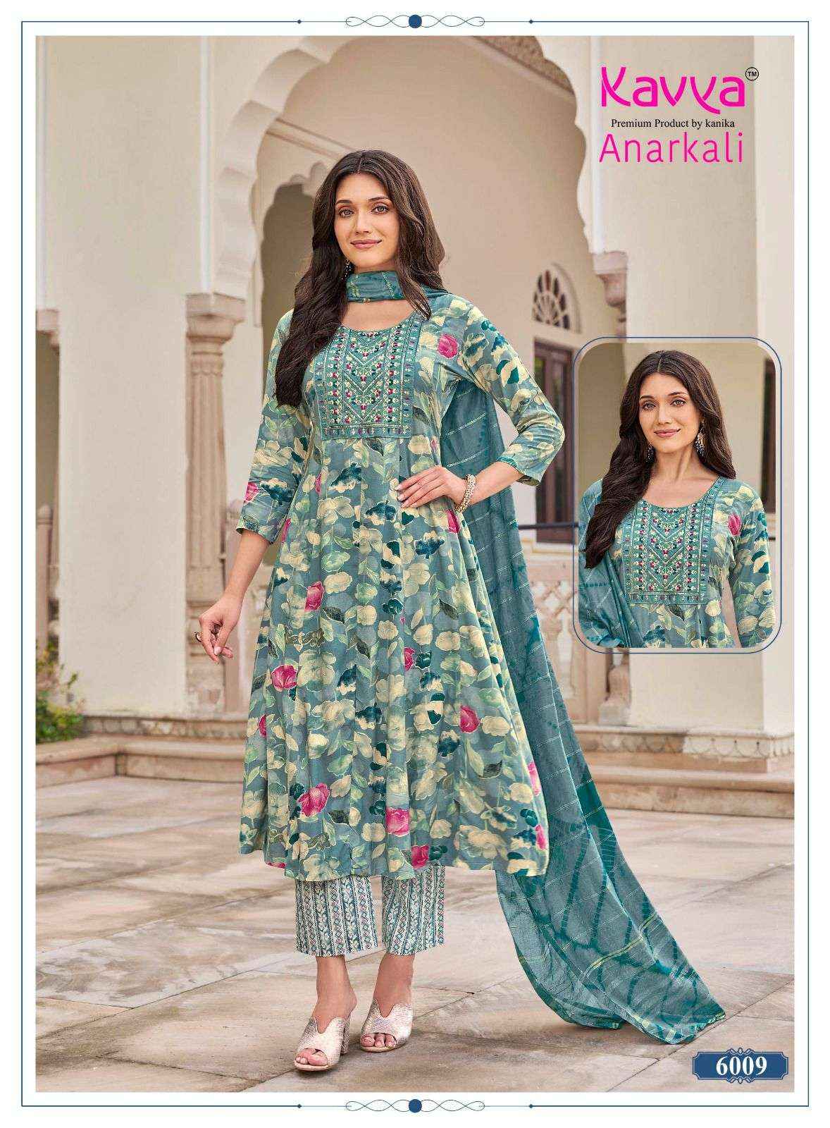 Kavya Anarkali Vol 6 Rayon Kurti Combo 10 pcs Catalogue