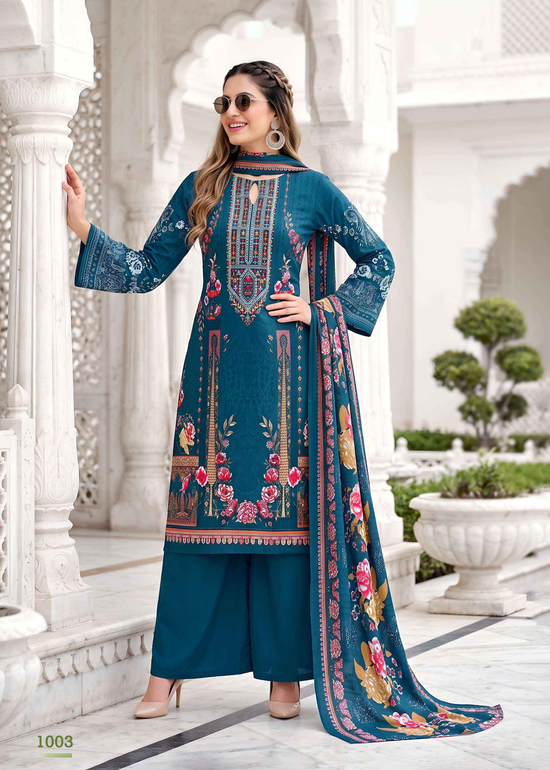 Kavyakala Nazakat Cotton Dress Material 8 pcs Catalogue