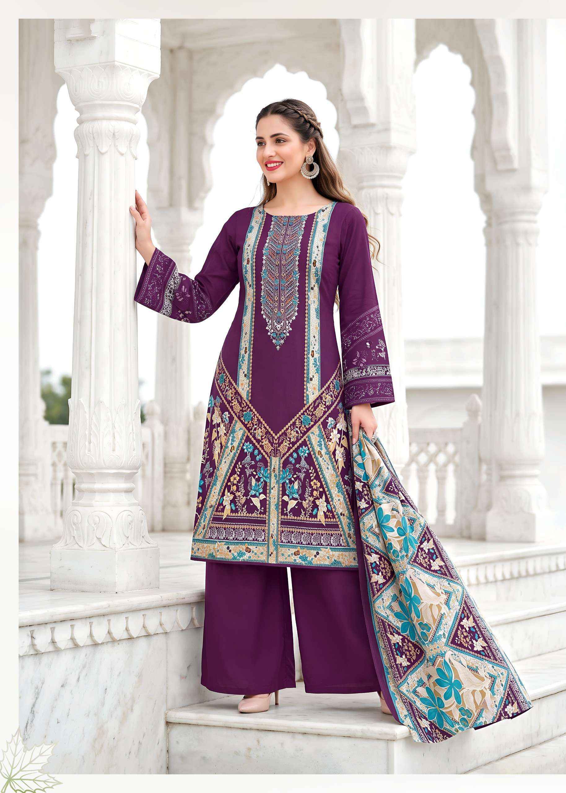 Kavyakala Nazakat Cotton Dress Material 8 pcs Catalogue