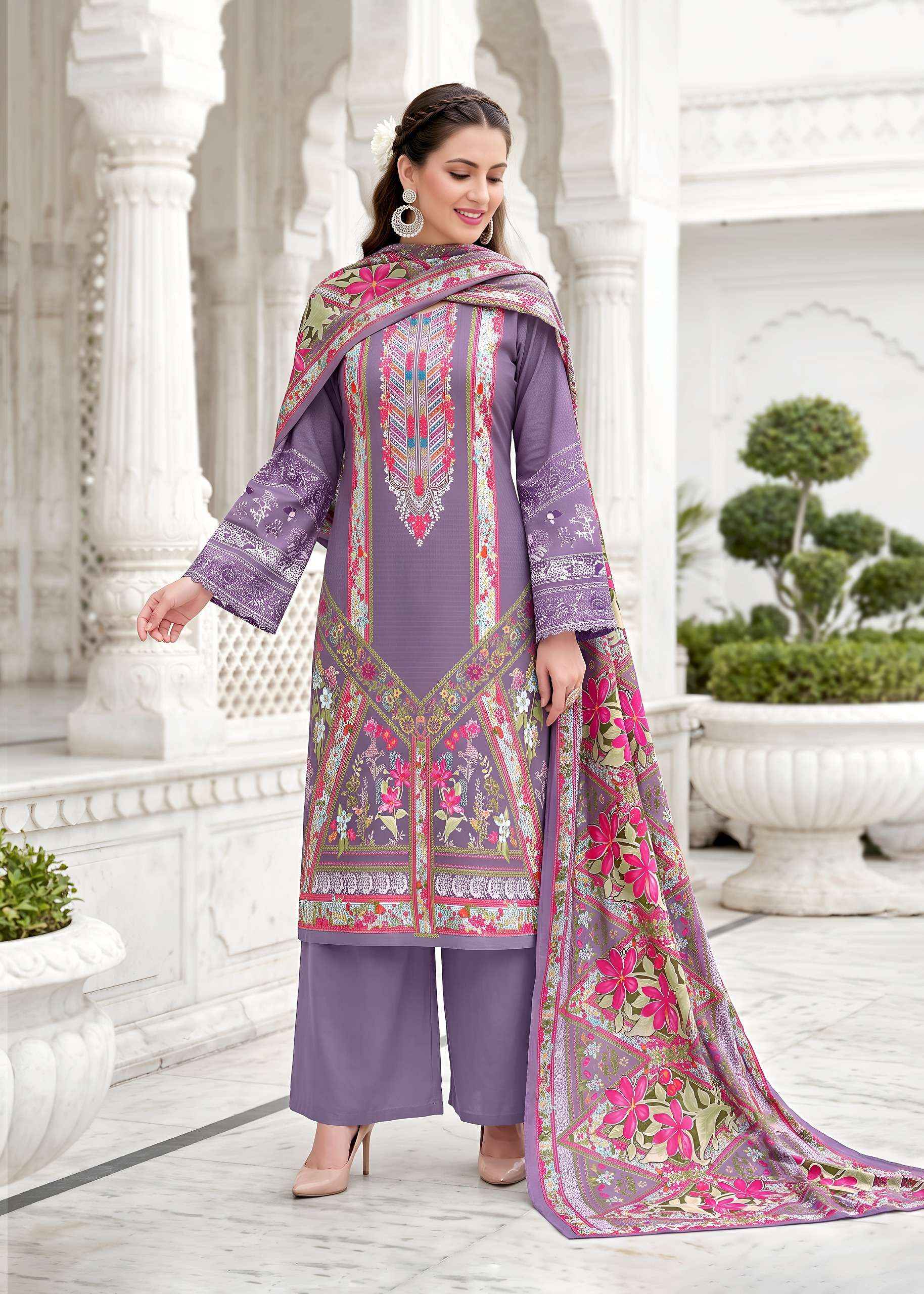 Kavyakala Nazakat Cotton Dress Material 8 pcs Catalogue