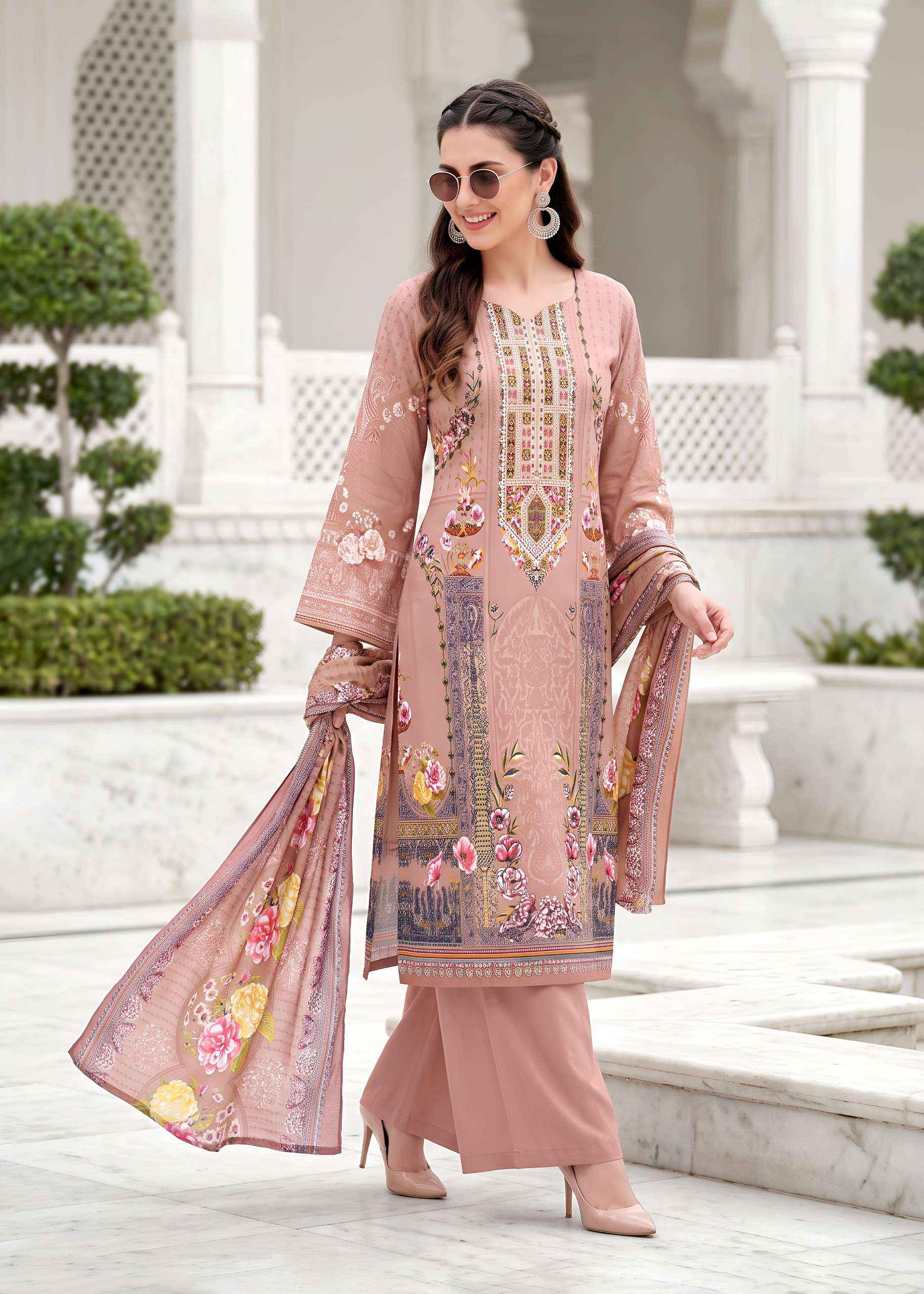 Kavyakala Nazakat Cotton Dress Material 8 pcs Catalogue