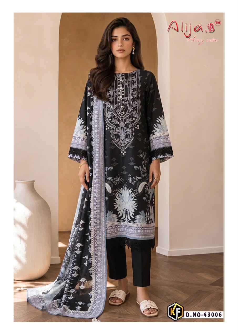 Keval Fab Alija B Vol 43 Cotton Dress Material 6 pcs Catalogue