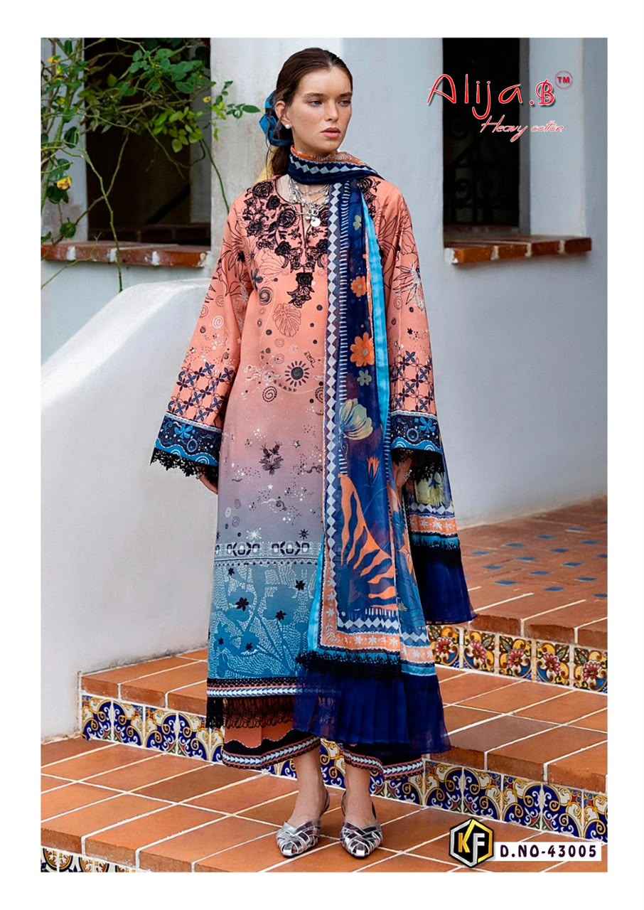 Keval Fab Alija B Vol 43 Cotton Dress Material 6 pcs Catalogue