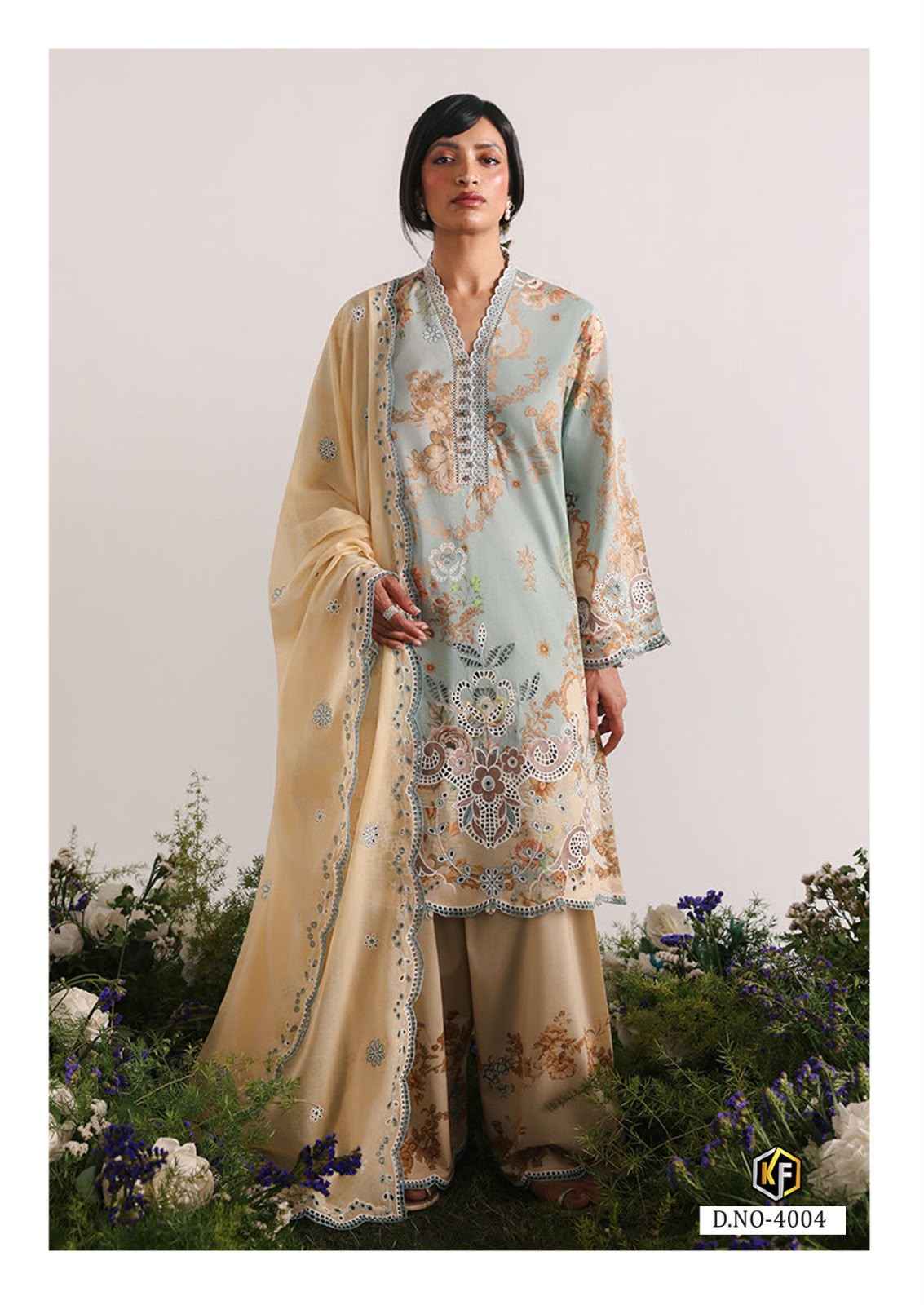 Keval Fab Elaya Vol 4 Readymade Lawn Cotton Dress 6 pcs Catalogue