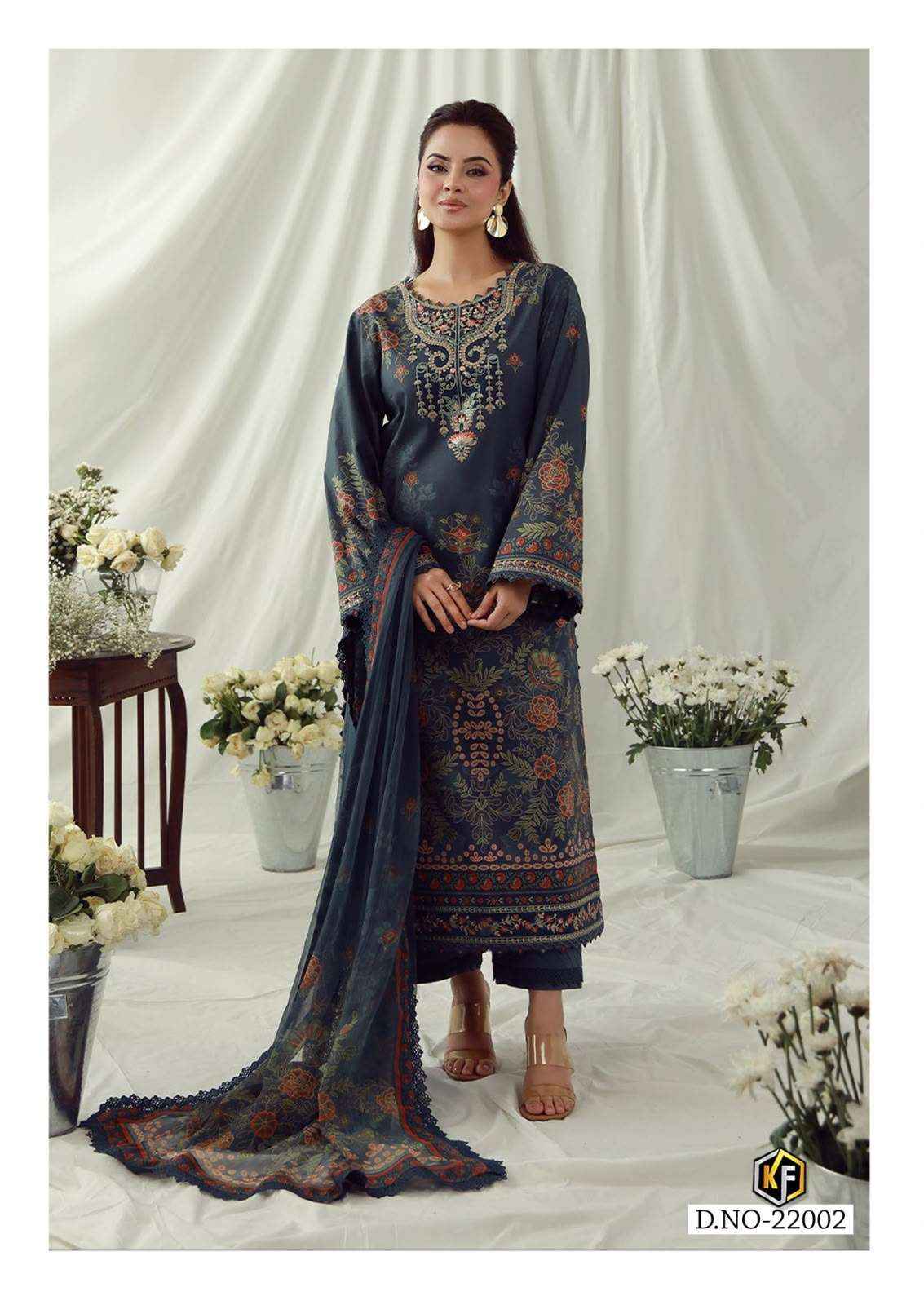 Keval Fab Maryum & Maria Vol 22 Cotton Dress Material 6 pcs Catalogue