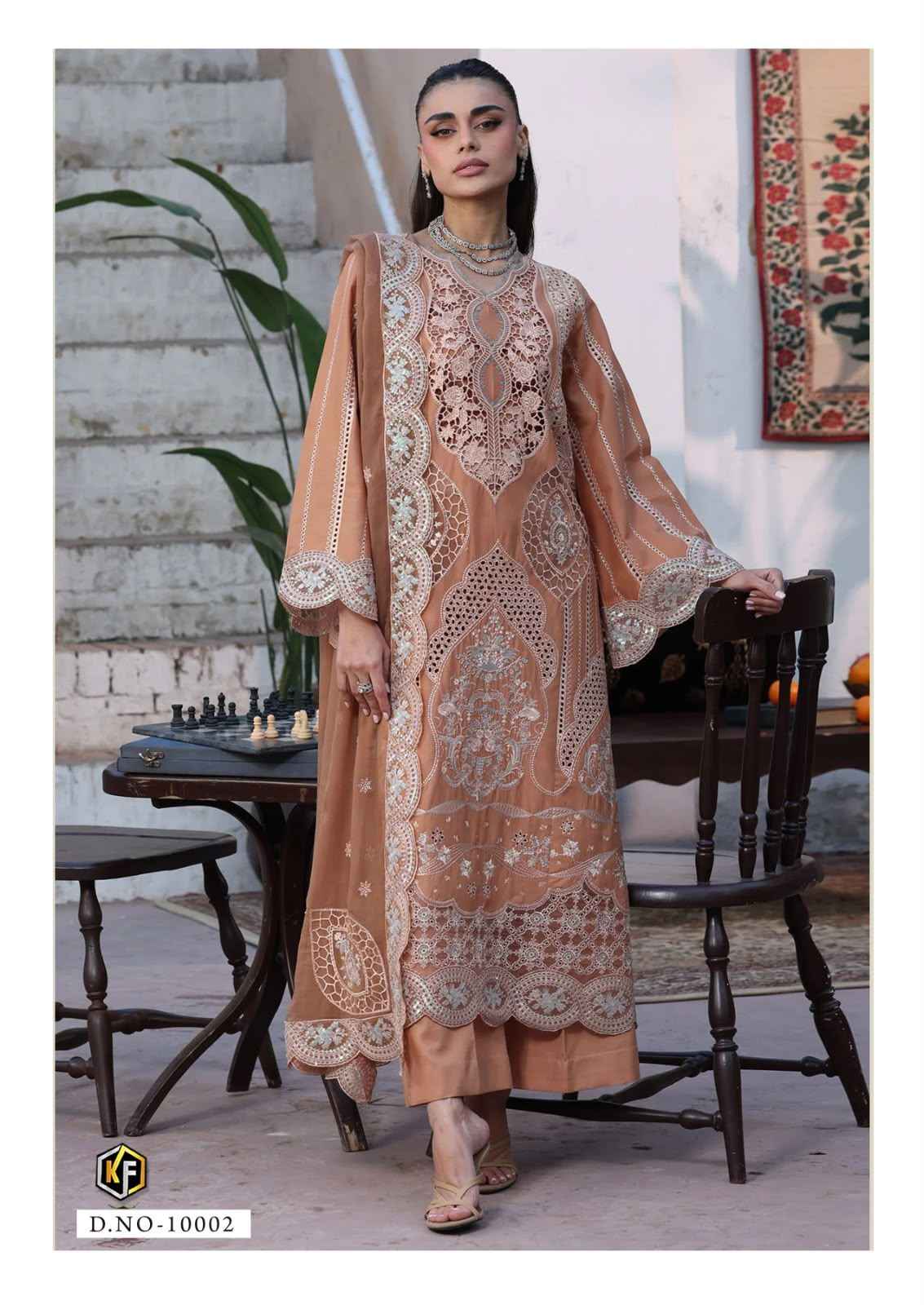 Keval Fab Qurbat Nx Vol 10 Readymade Cotton Dress 6 pc Cataloge