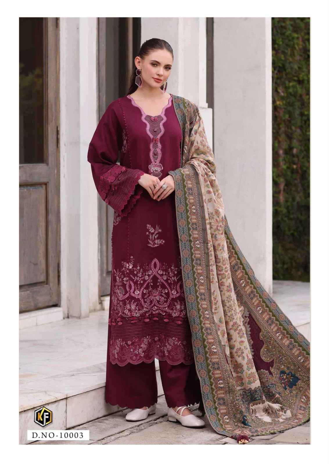 Keval Fab Qurbat Nx Vol 10 Readymade Cotton Dress 6 pc Cataloge