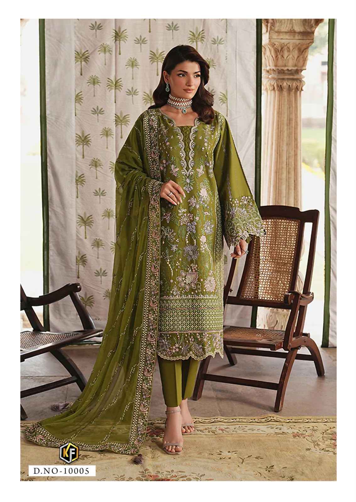 Keval Fab Qurbat Nx Vol 10 Readymade Cotton Dress 6 pc Cataloge