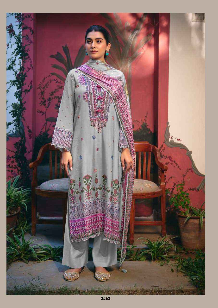 Kimora Chupke Chupke Muslin Dress Material 4 pcs Catalogue