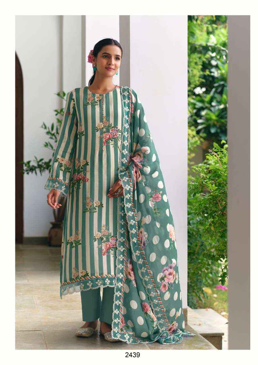 Kimora Sohani Gulbahaar Muslin Dress Material 4 pcs Catalogue