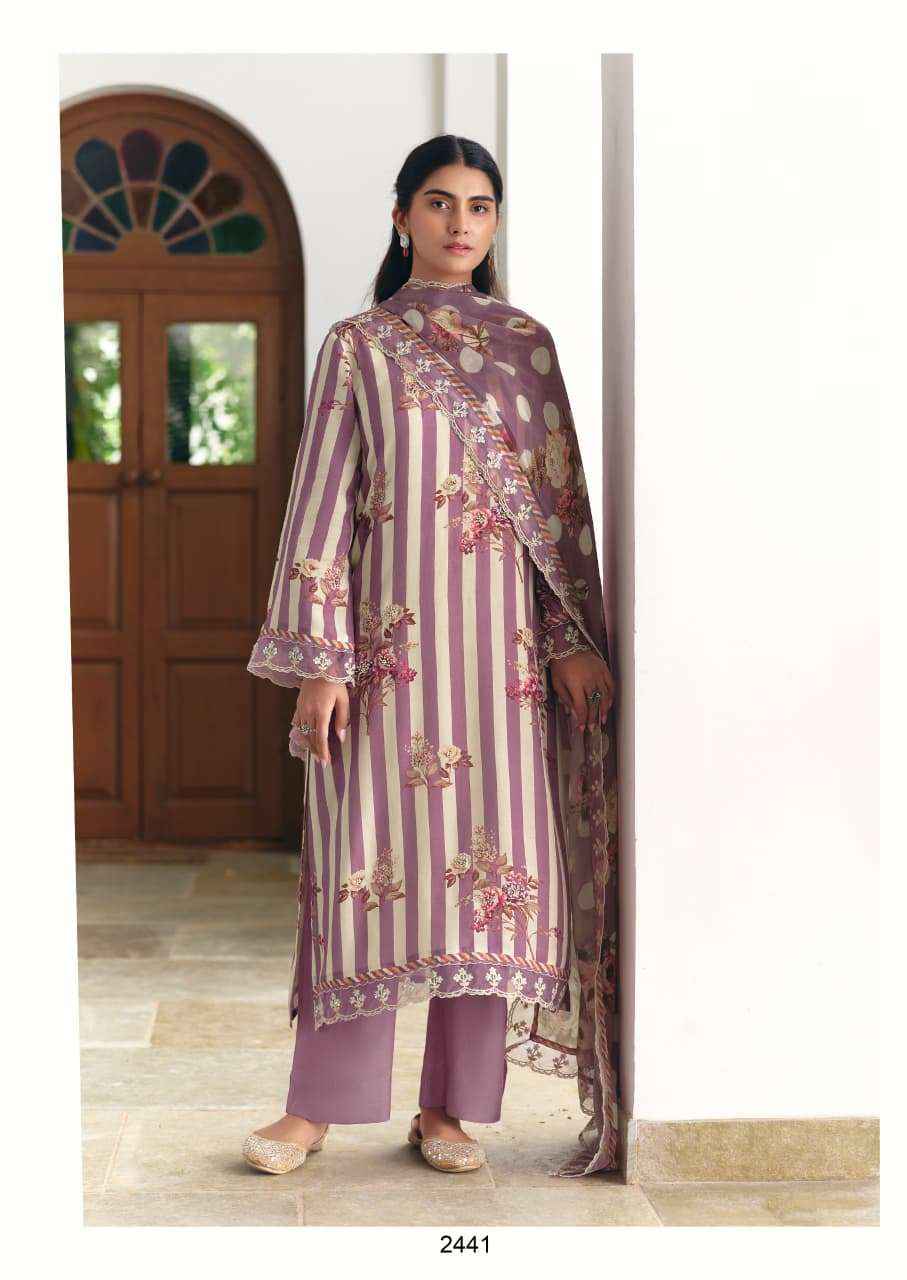 Kimora Sohani Gulbahaar Muslin Dress Material 4 pcs Catalogue