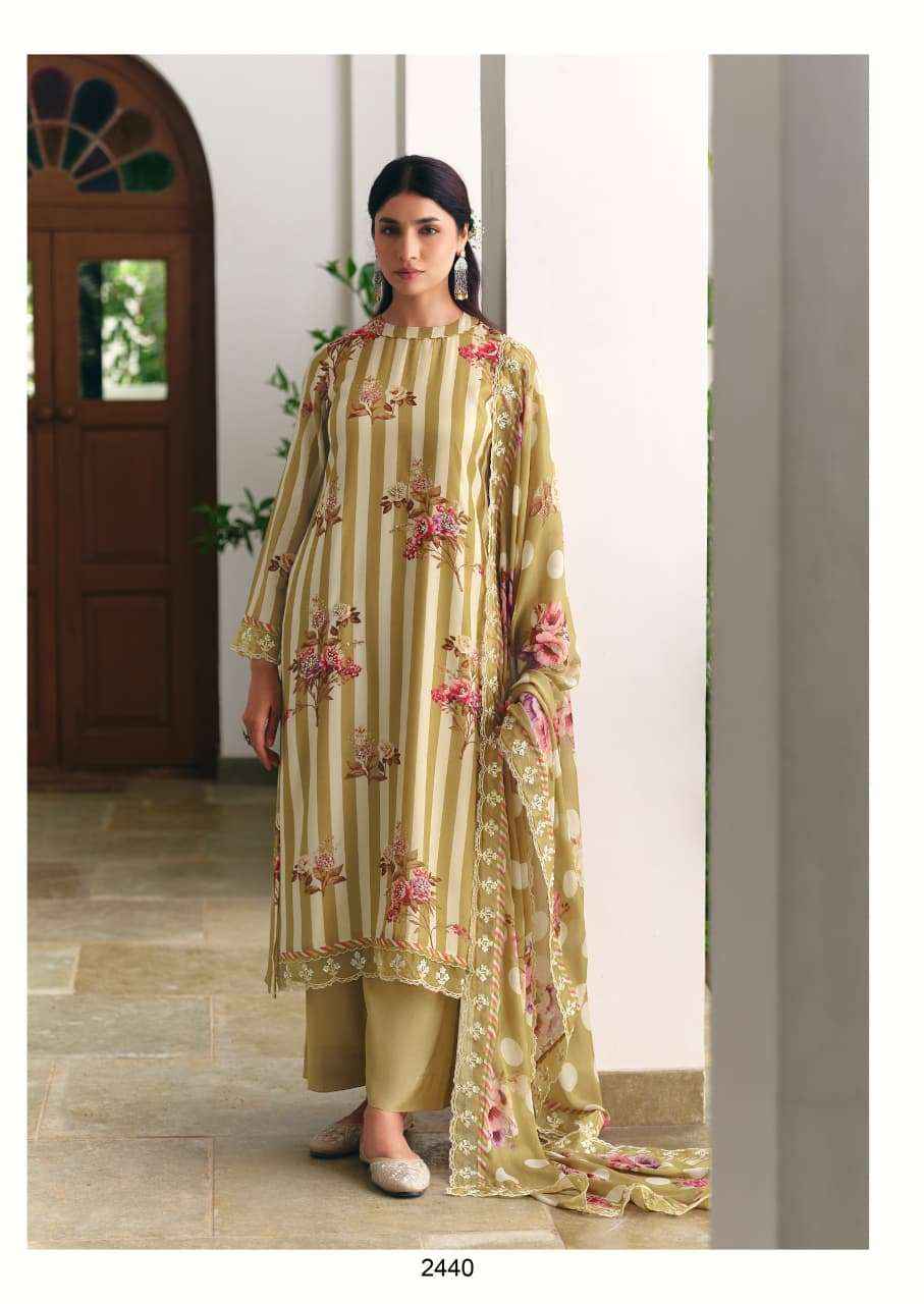 Kimora Sohani Gulbahaar Muslin Dress Material 4 pcs Catalogue